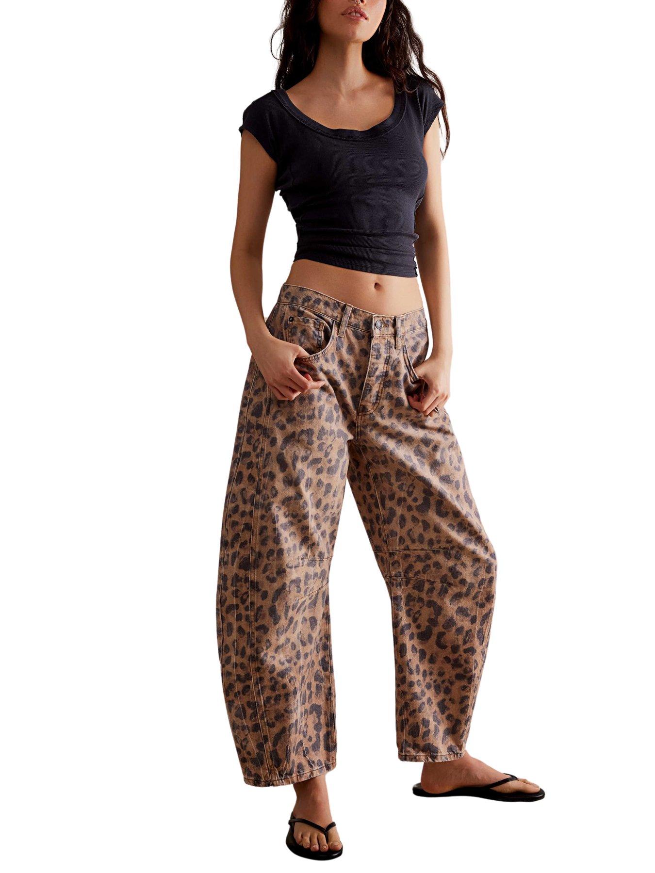 free-people-good-luck-leopard-printed-trousers-brown