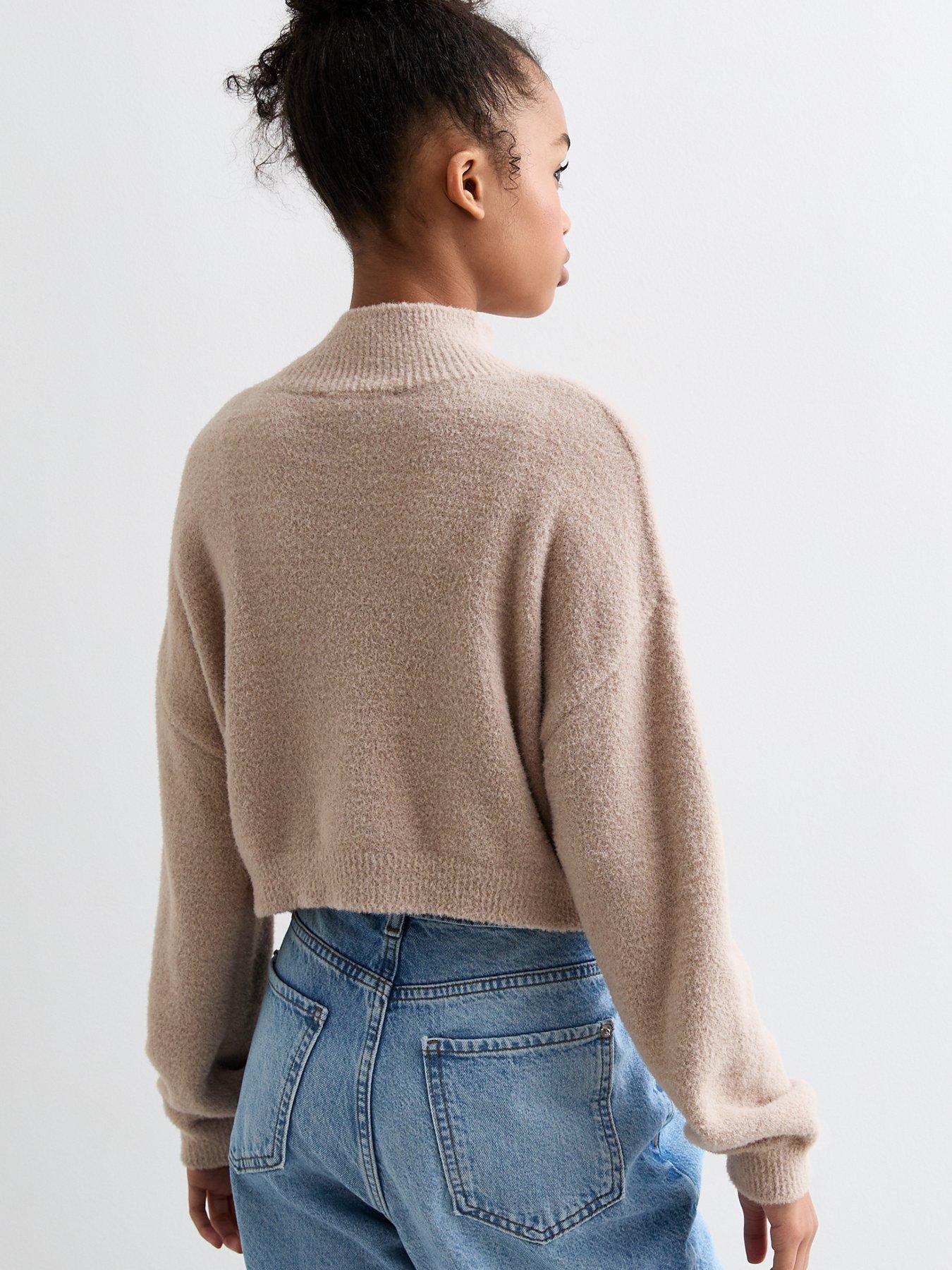 new-look-915-girls-light-brown-fluffy-jumperback