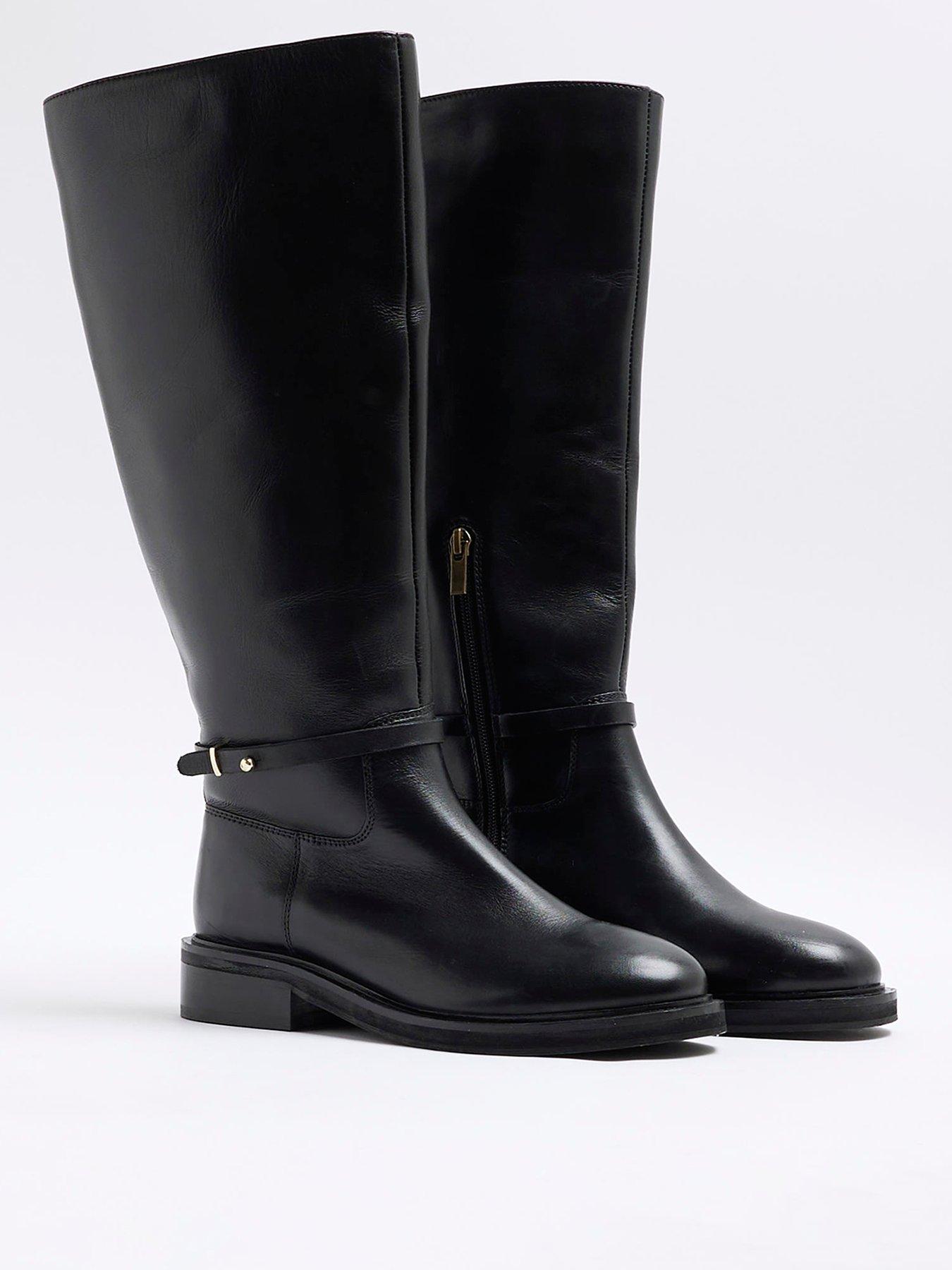 river-island-riding-boots-blackoutfit