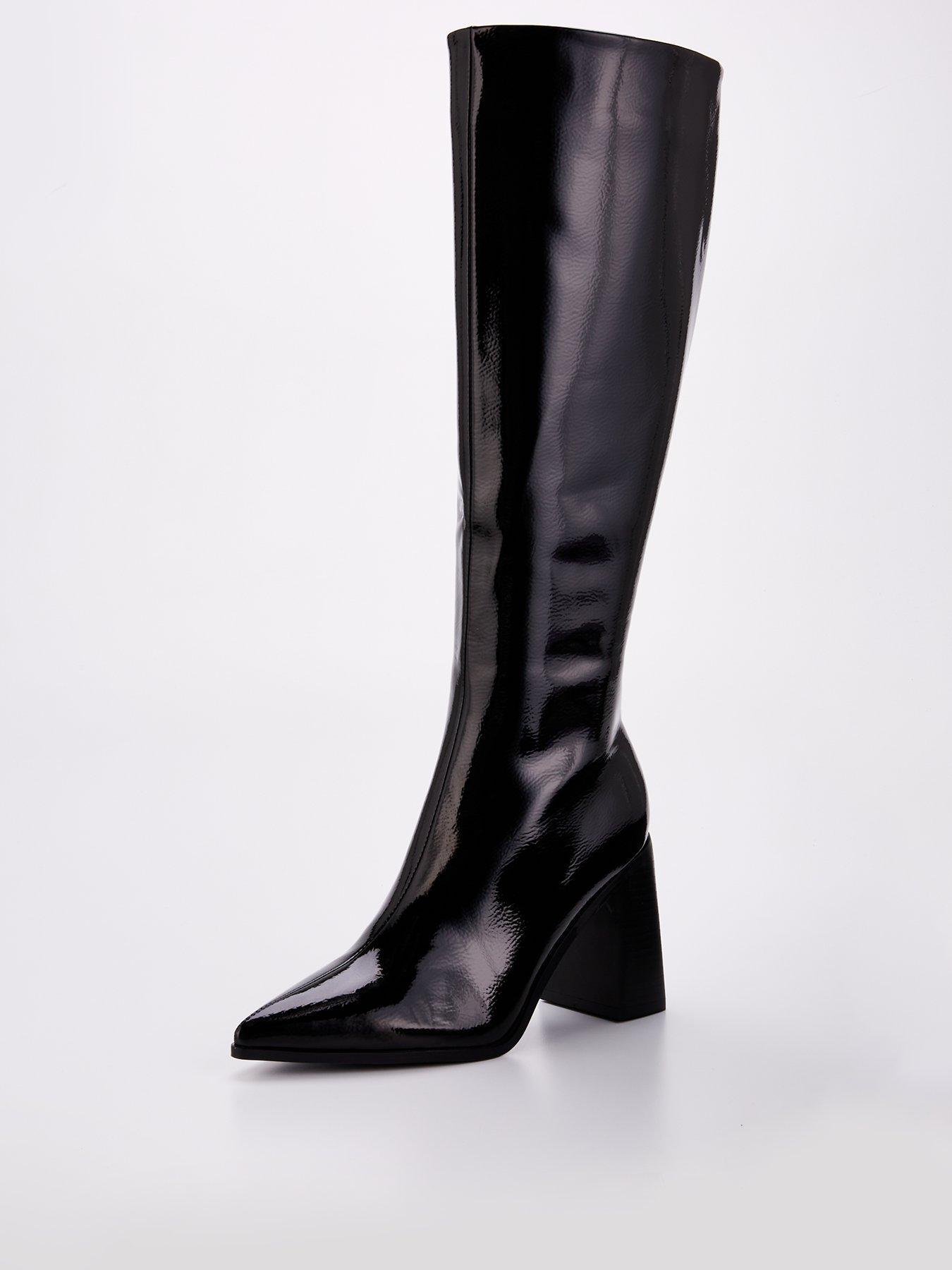 raid-corally-knee-high-boots-blackstillFront