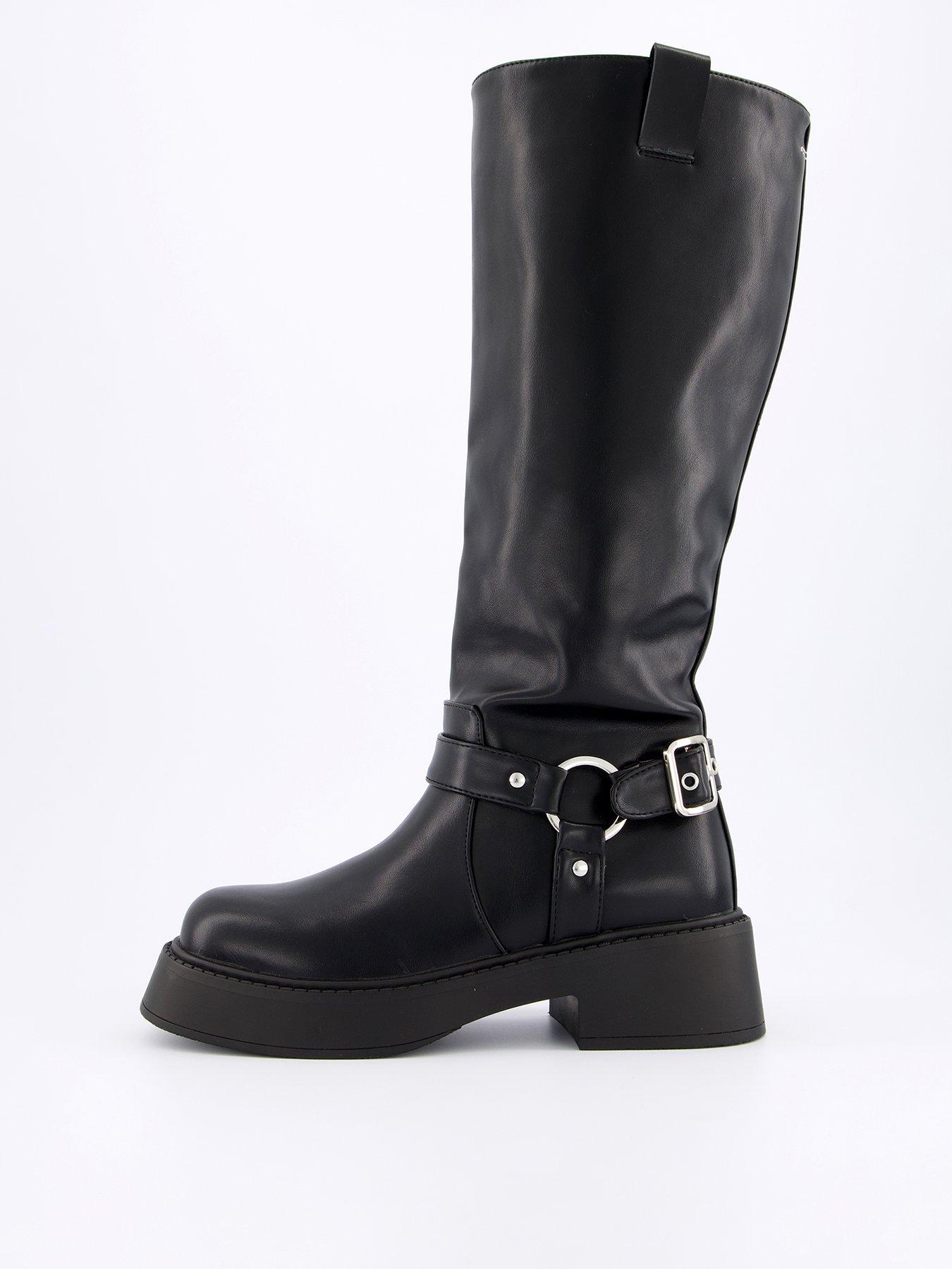 raid-menna-knee-high-boots-black