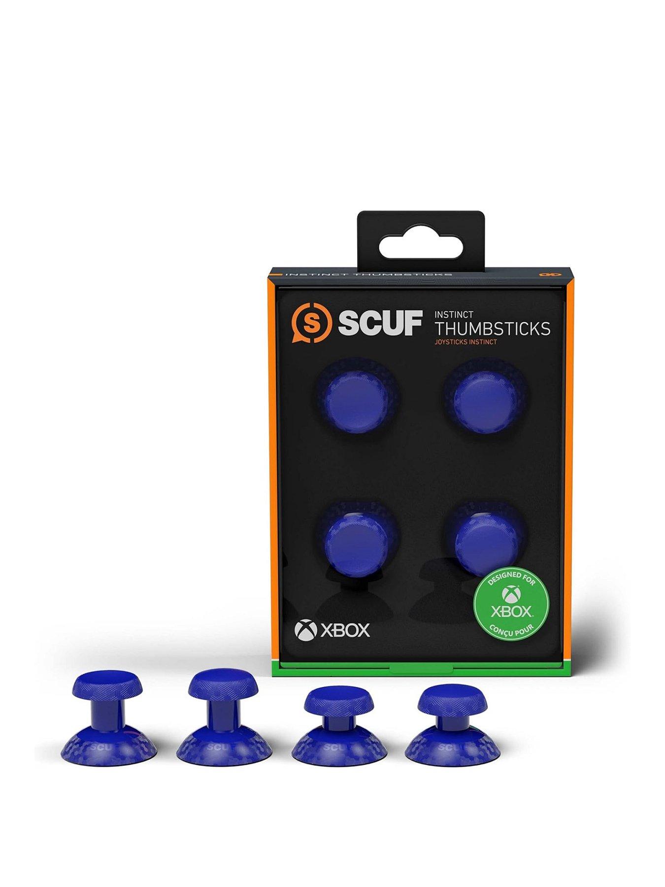 undefined Instinct Thumbstick 4 pack (Short & Long Concave and Short & Long Domed) - Blue
