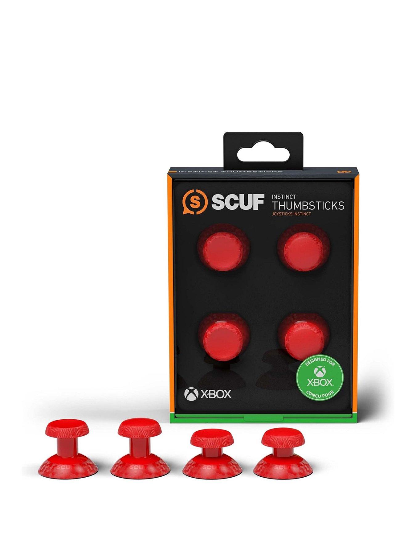 undefined Instinct Thumbstick 4 pack (Short & Long Concave and Short & Long Domed) - Red
