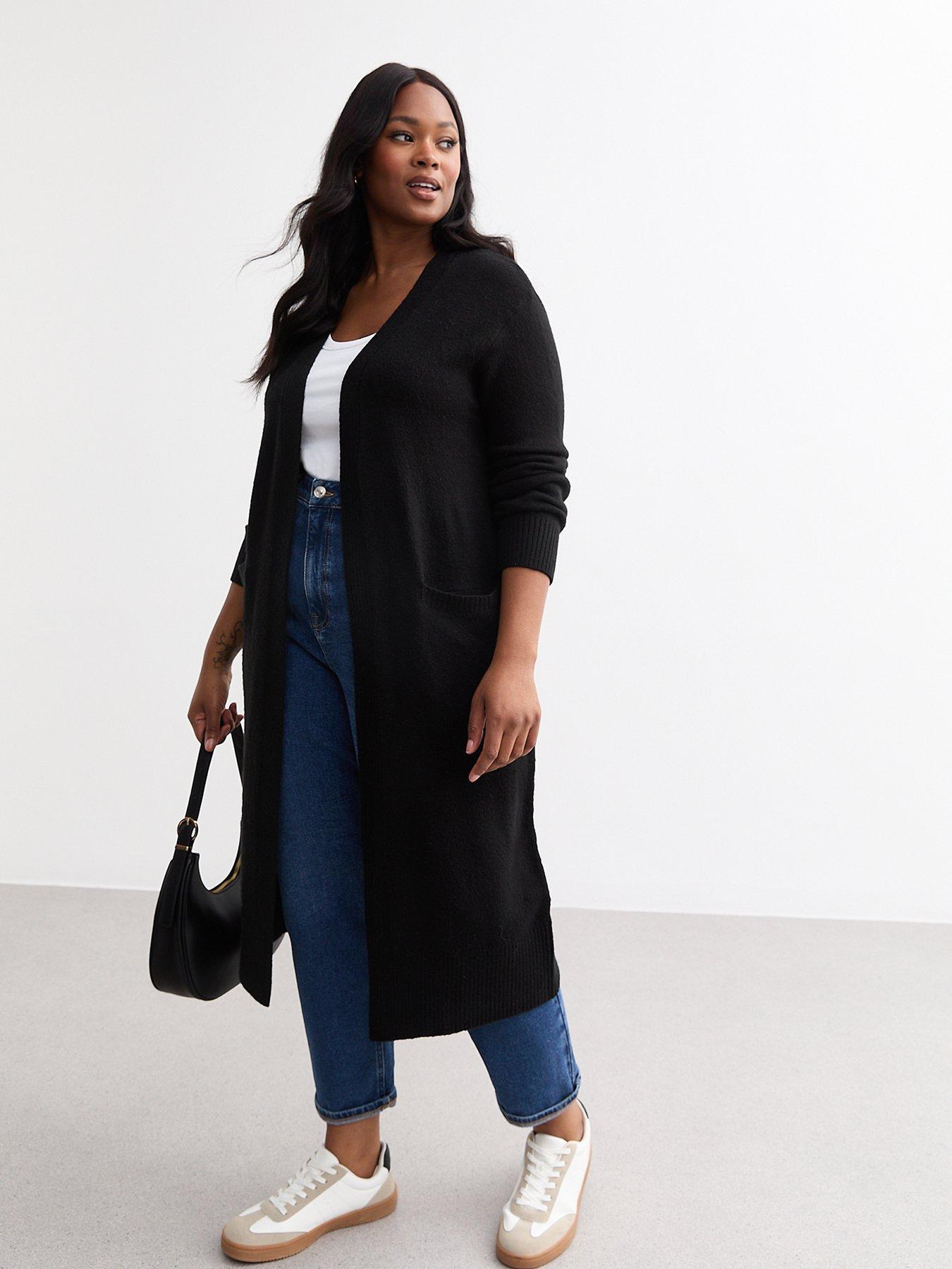 new-look-curve-open-front-midi-cardigan-blackback