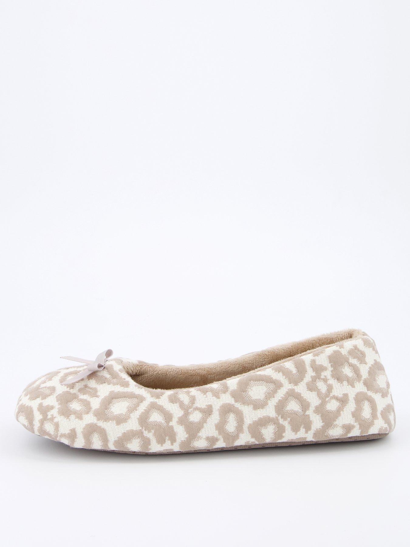 Image 2 of 6 of Everyday Ballerina Slipper with Bow Detail - Natural