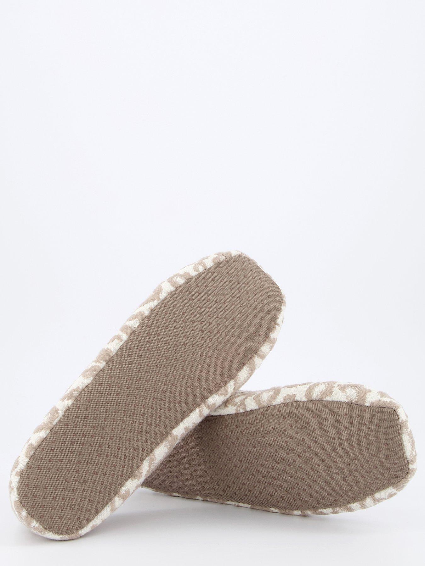Image 4 of 6 of Everyday Ballerina Slipper with Bow Detail - Natural