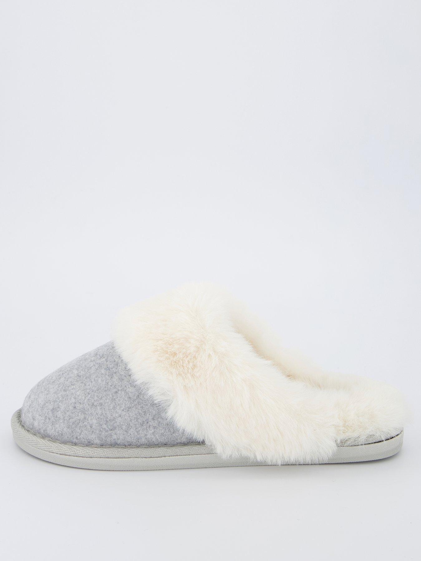 everyday-closed-toe-mule-slipper-greystillFront