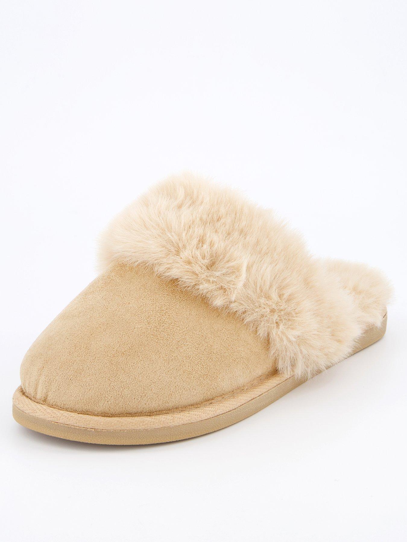 Image 1 of 6 of Everyday Closed Toe Mule Slipper - Tan
