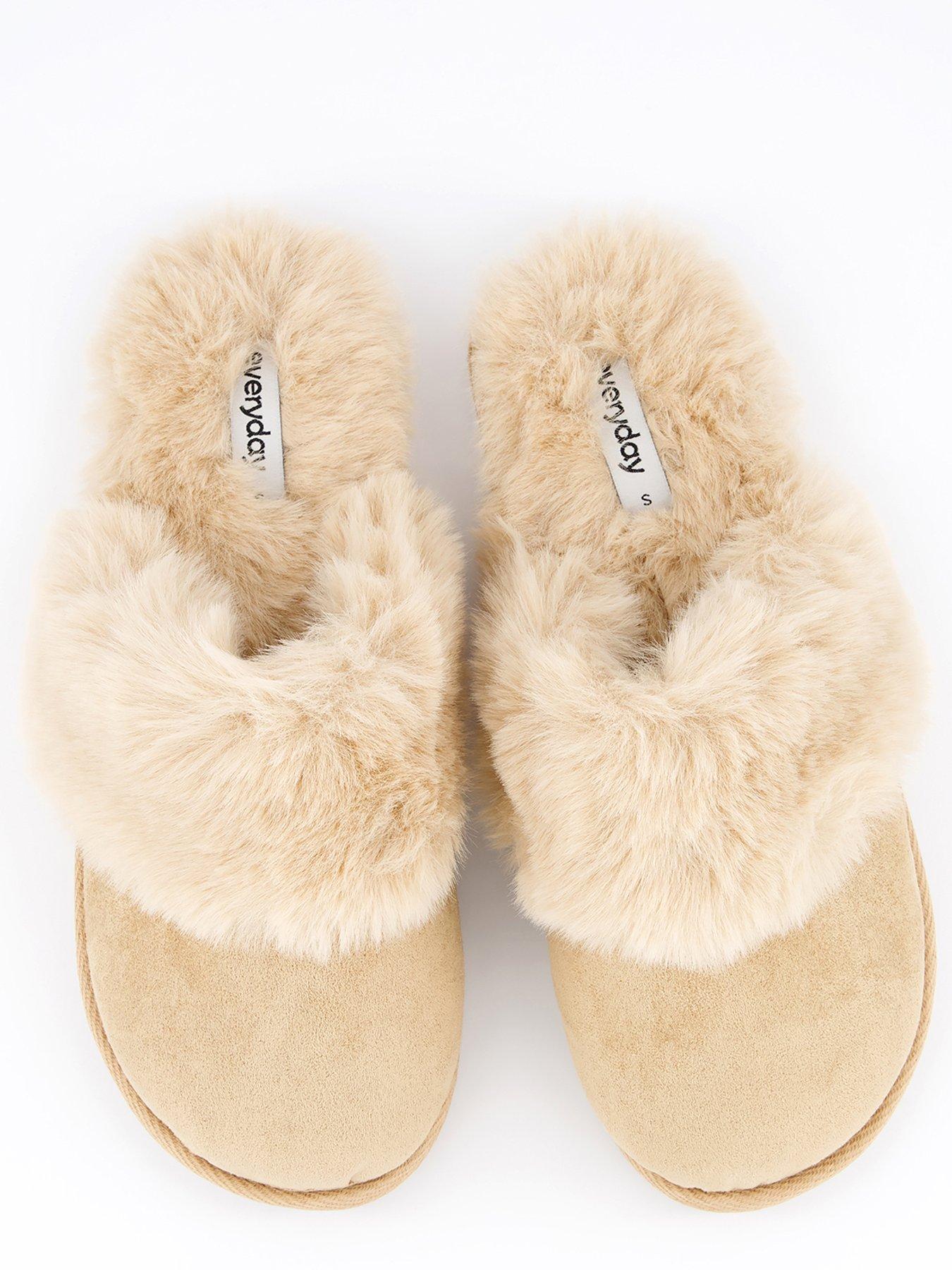 Image 3 of 6 of Everyday Closed Toe Mule Slipper - Tan