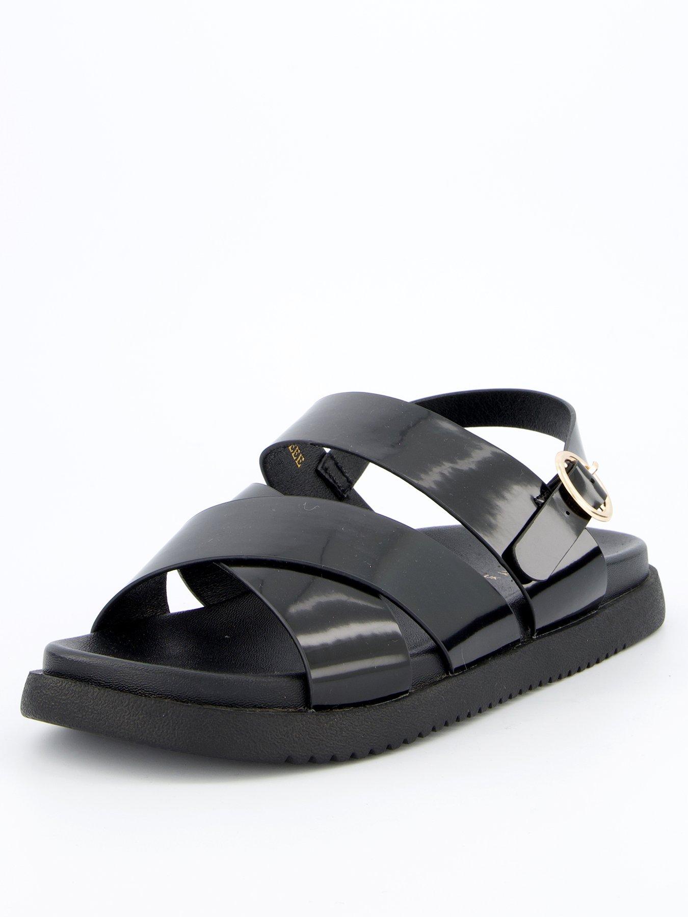 v-by-very-extra-wide-cross-strap-footbed-sandal-blackstillFront