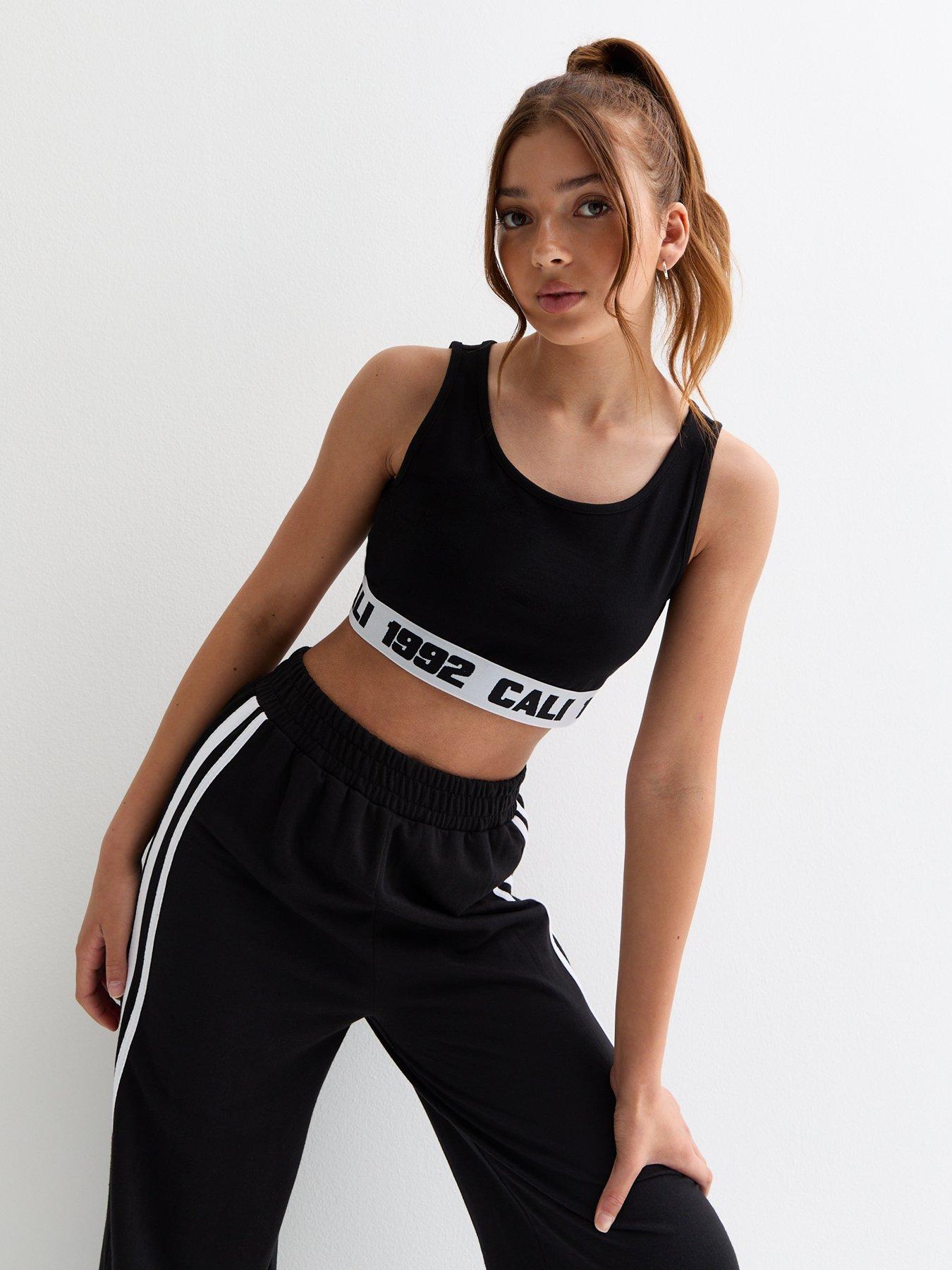 new-look-915-girls-black-cali-1992-racer-crop-veststillFront