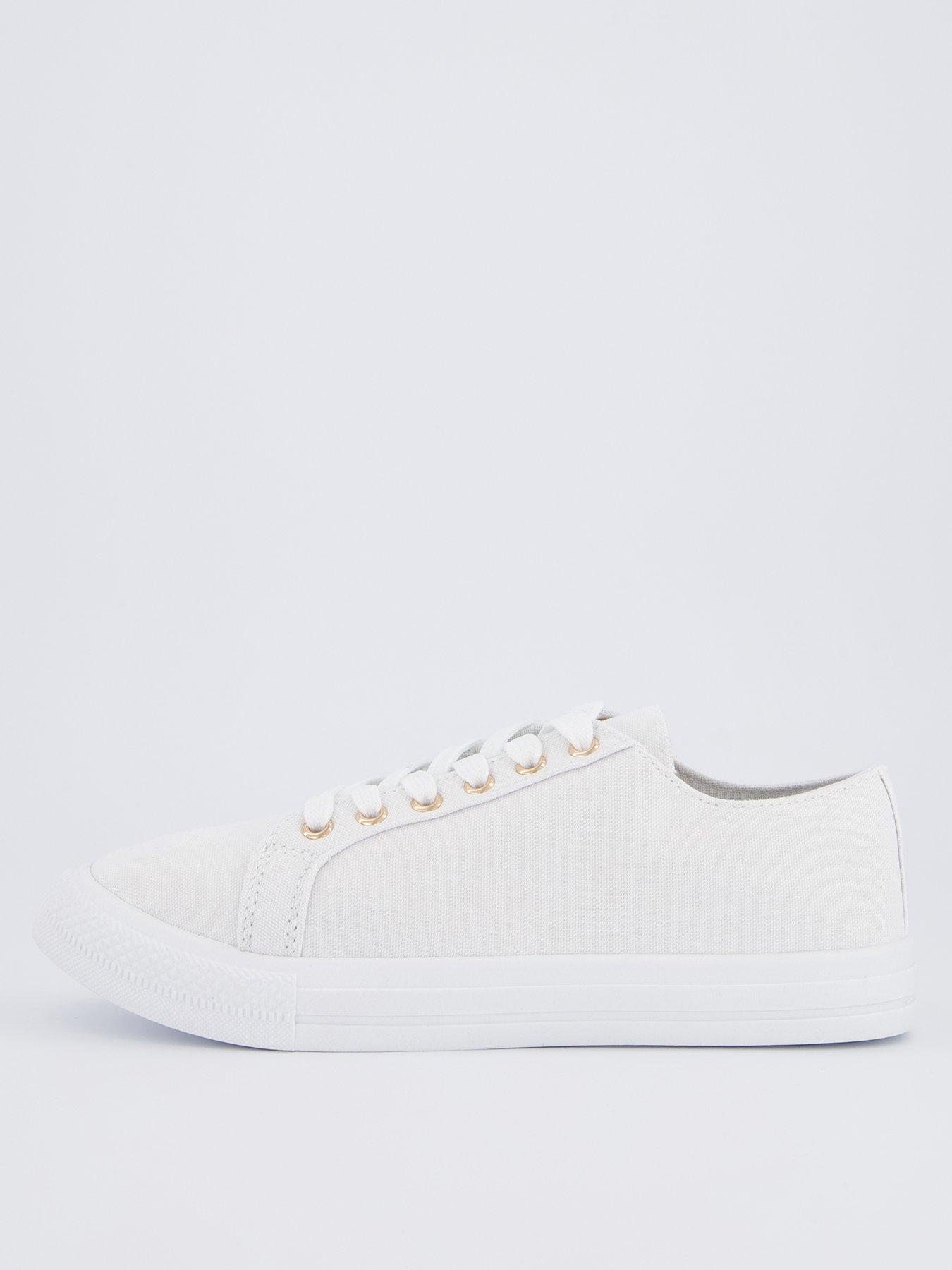 everyday-standard-fit-canvas-lace-up-trainer-white