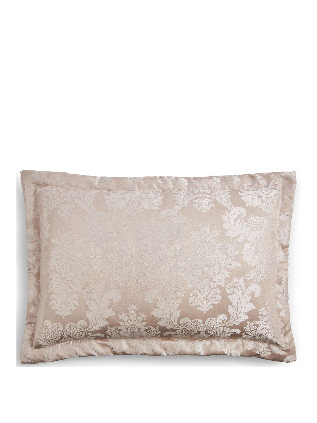 catherine-lansfield-damask-jacquard-pillow-pair-champagnestillFront