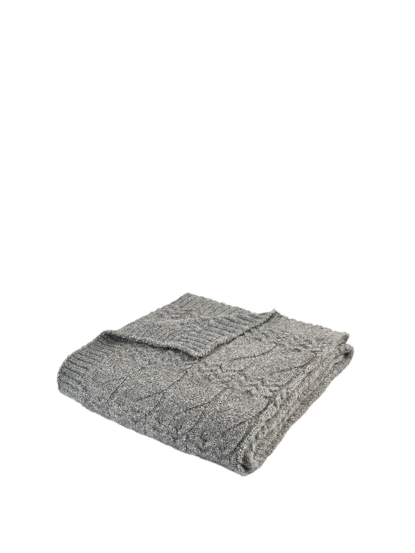Image 2 of 5 of Bianca Cable Knit Throw