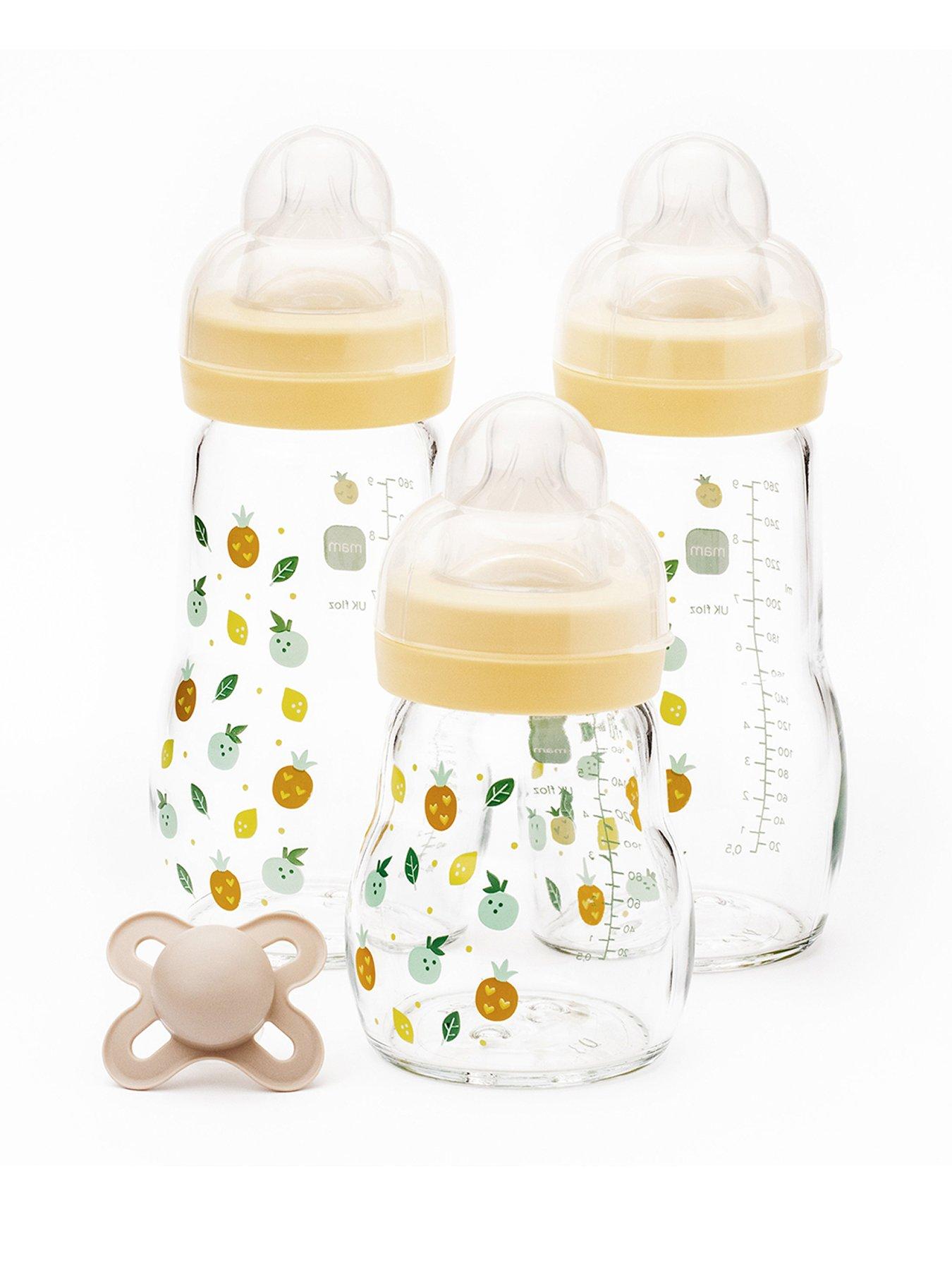 Image 1 of 6 of MAM Feel Good Glass Bottle Set