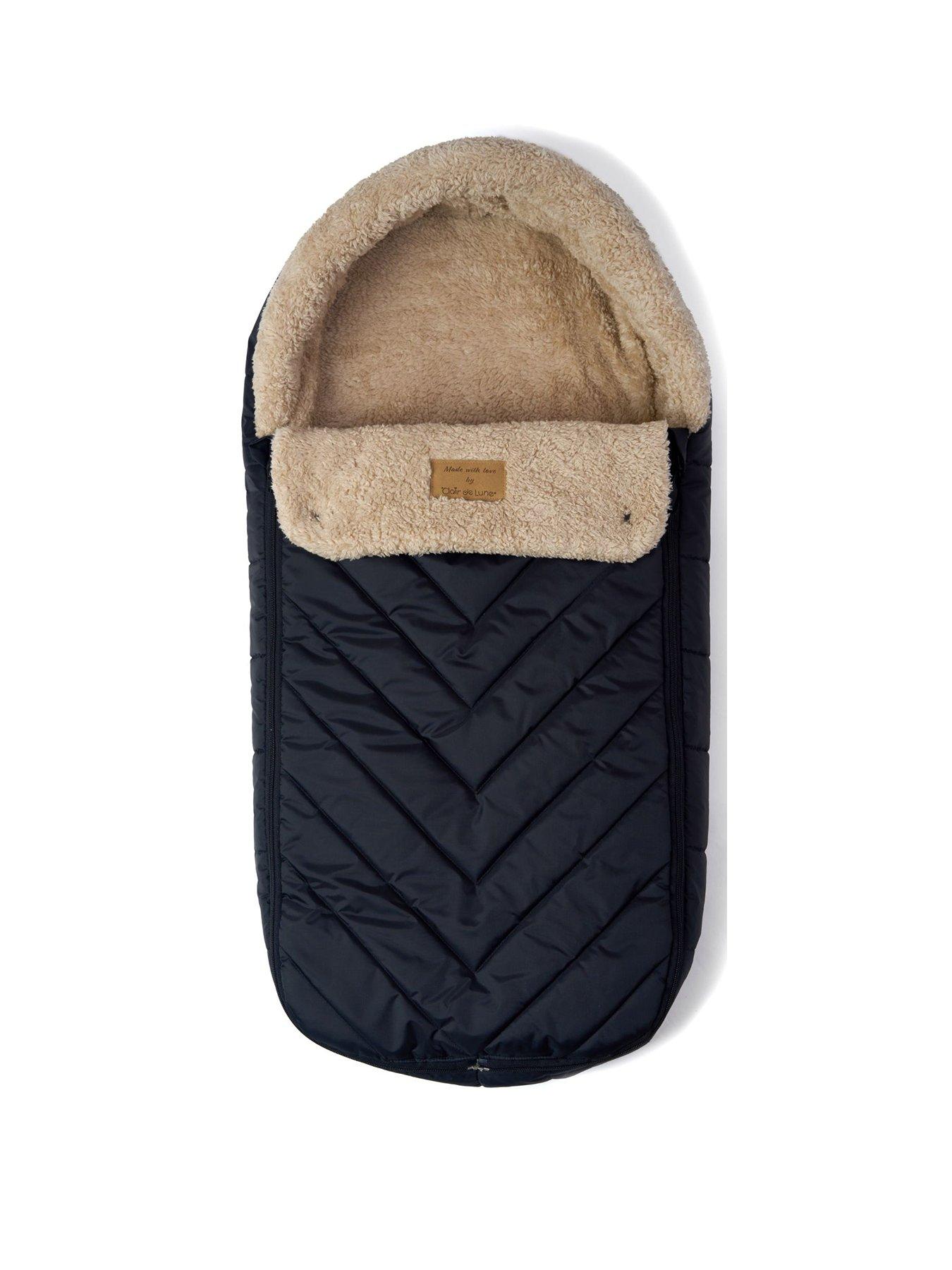 clair-de-lune-snug-footmuff-blackstillFront