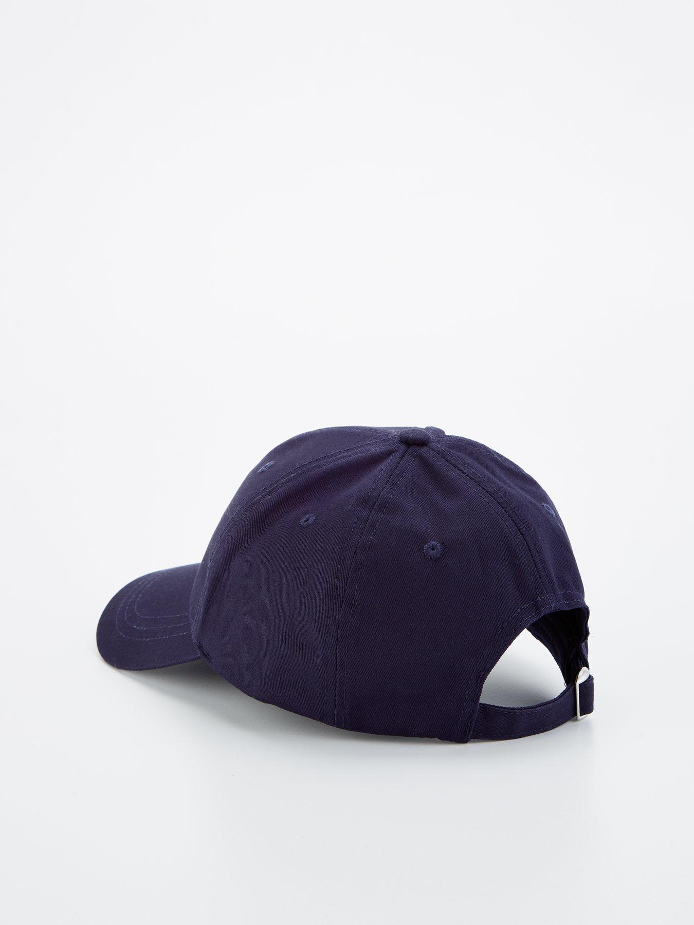 Image 4 of 4 of V by Very Embroidered Slogan Cap - Navy
