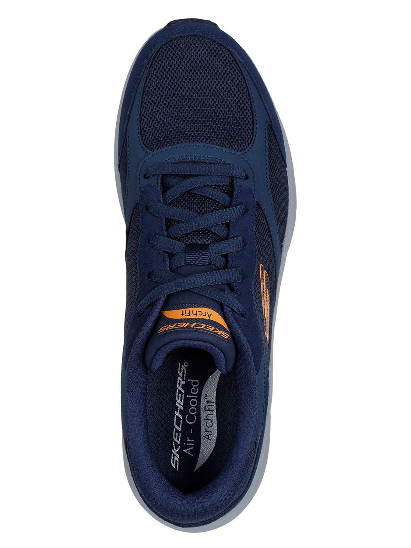 skechers-air-cooled-arch-fit-trainers-navyoutfit