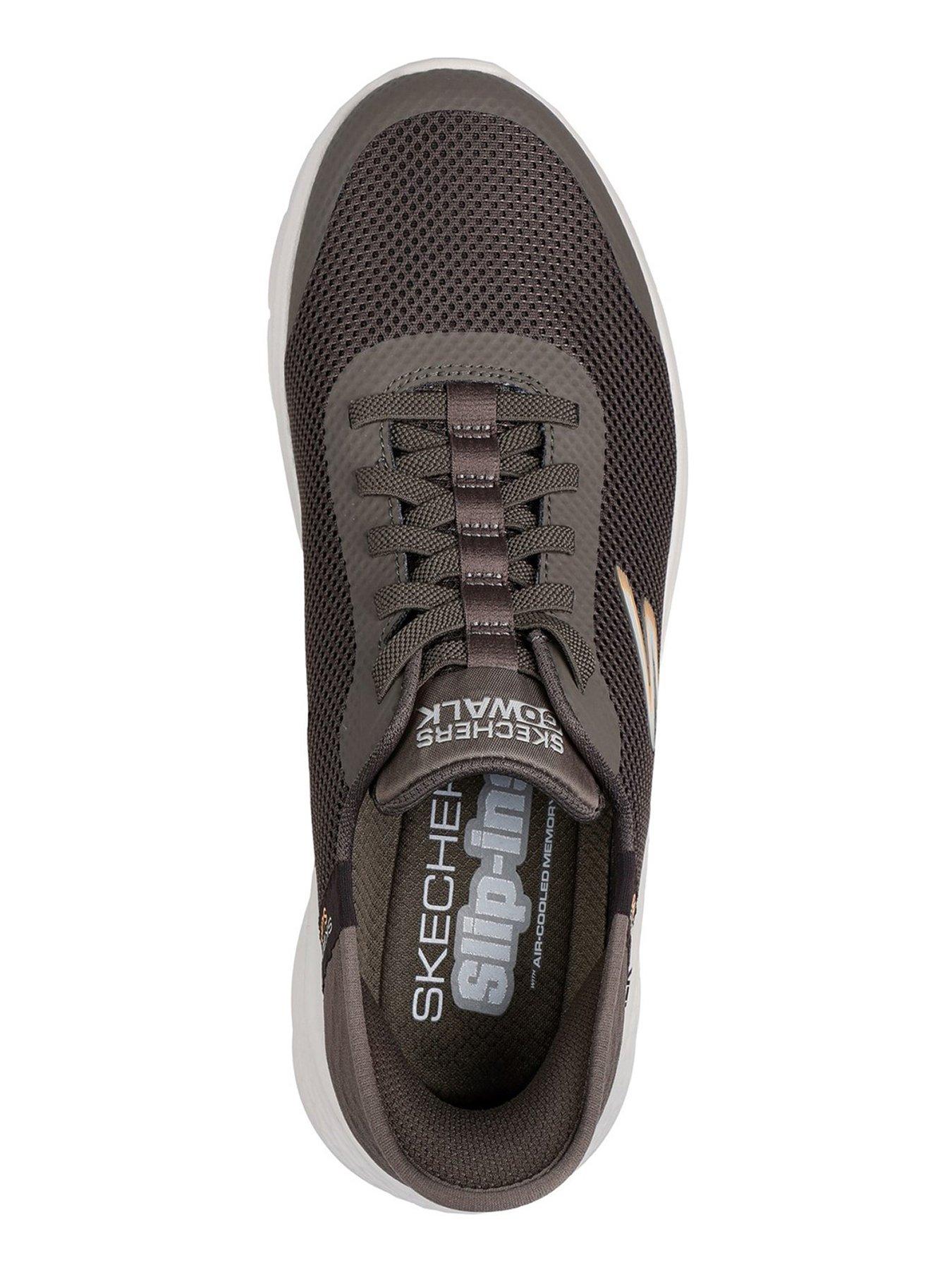 skechers-skechersgo-walk-washable-slip-on-ultra-go-trainers-brownoutfit