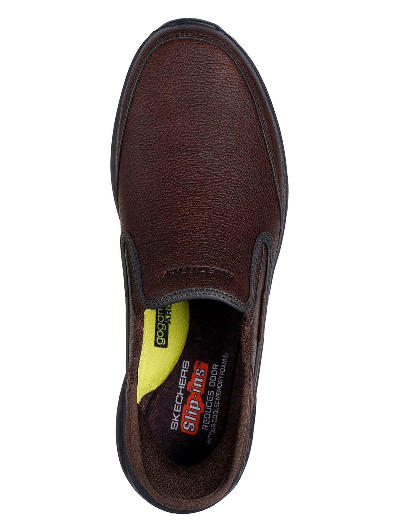 Skechers Men's Skechers Air Cooled Goga Mat Arch Skechers Skechers Usa Goga  Mat Arch Relaxed Fit Slip On Trainers