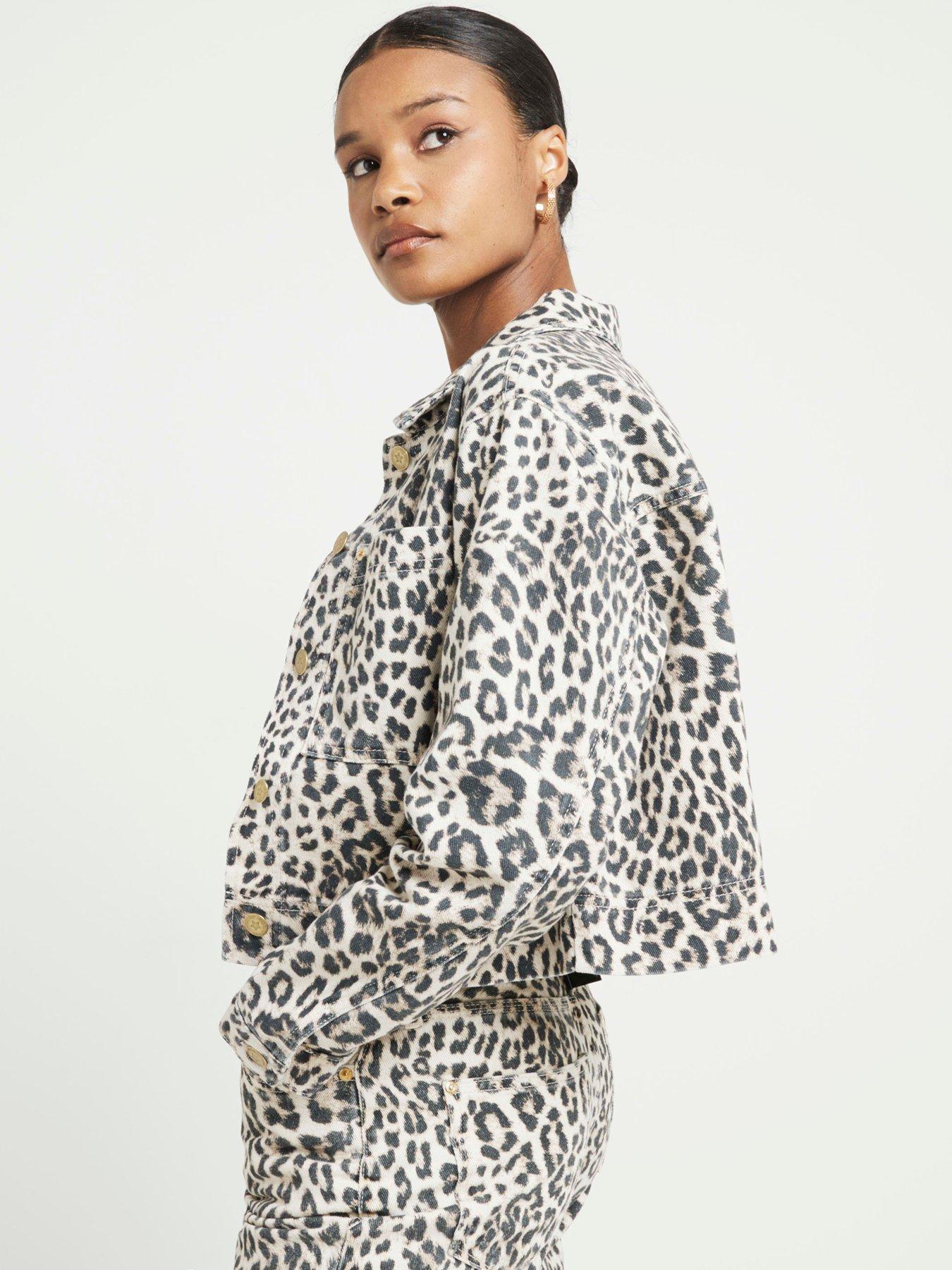 river-island-animal-print-cropped-denim-shirt-brownstillFront