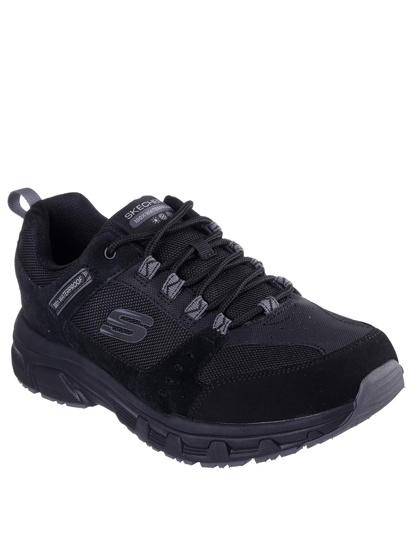 skechers-active-waterproof-memory-foam-relaxed-fit-trainers-blackstillFront