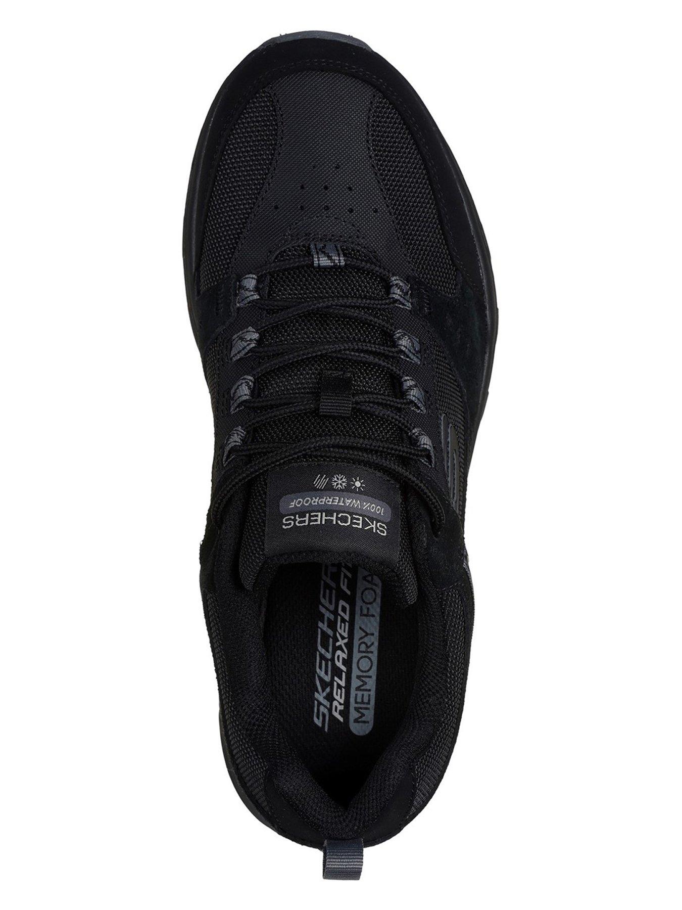 skechers-active-waterproof-memory-foam-relaxed-fit-trainers-blackoutfit