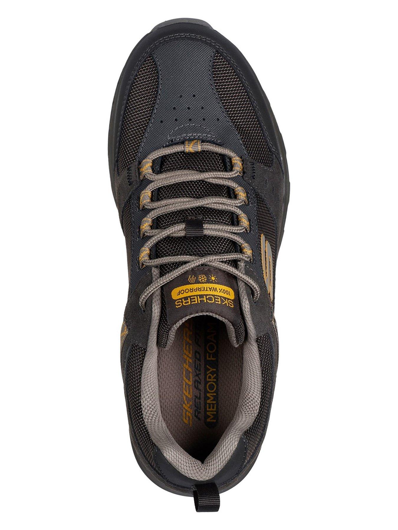Image 4 of 5 of Skechers Waterproof Memory Foam Relaxed Fit Trainers - Brown