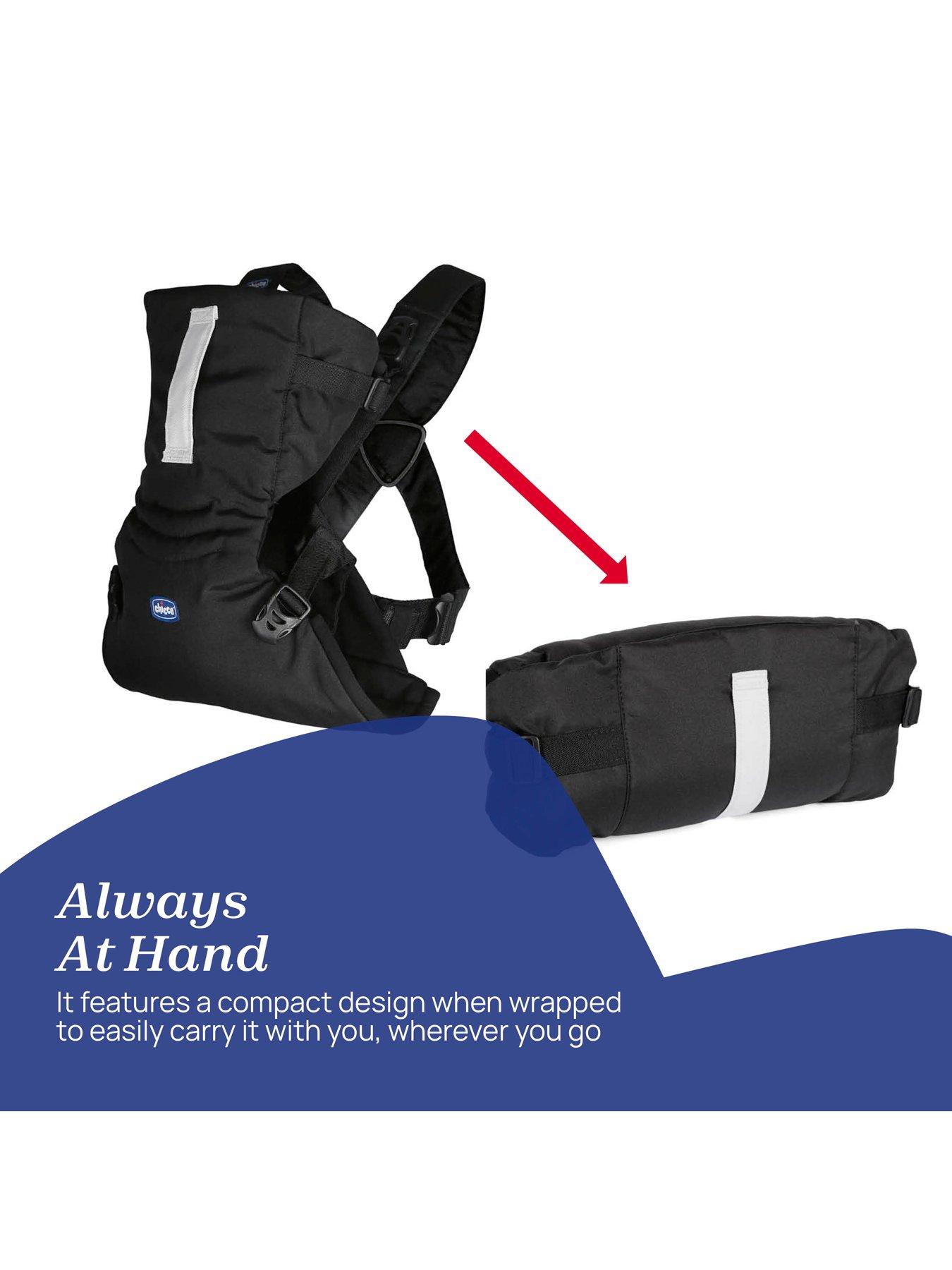 Image 6 of 6 of Chicco Easy Fit Baby Carrier -&nbsp;Black&nbsp;- 4 Positions&nbsp;- Extra Head and Neck support for Newborn &nbsp;