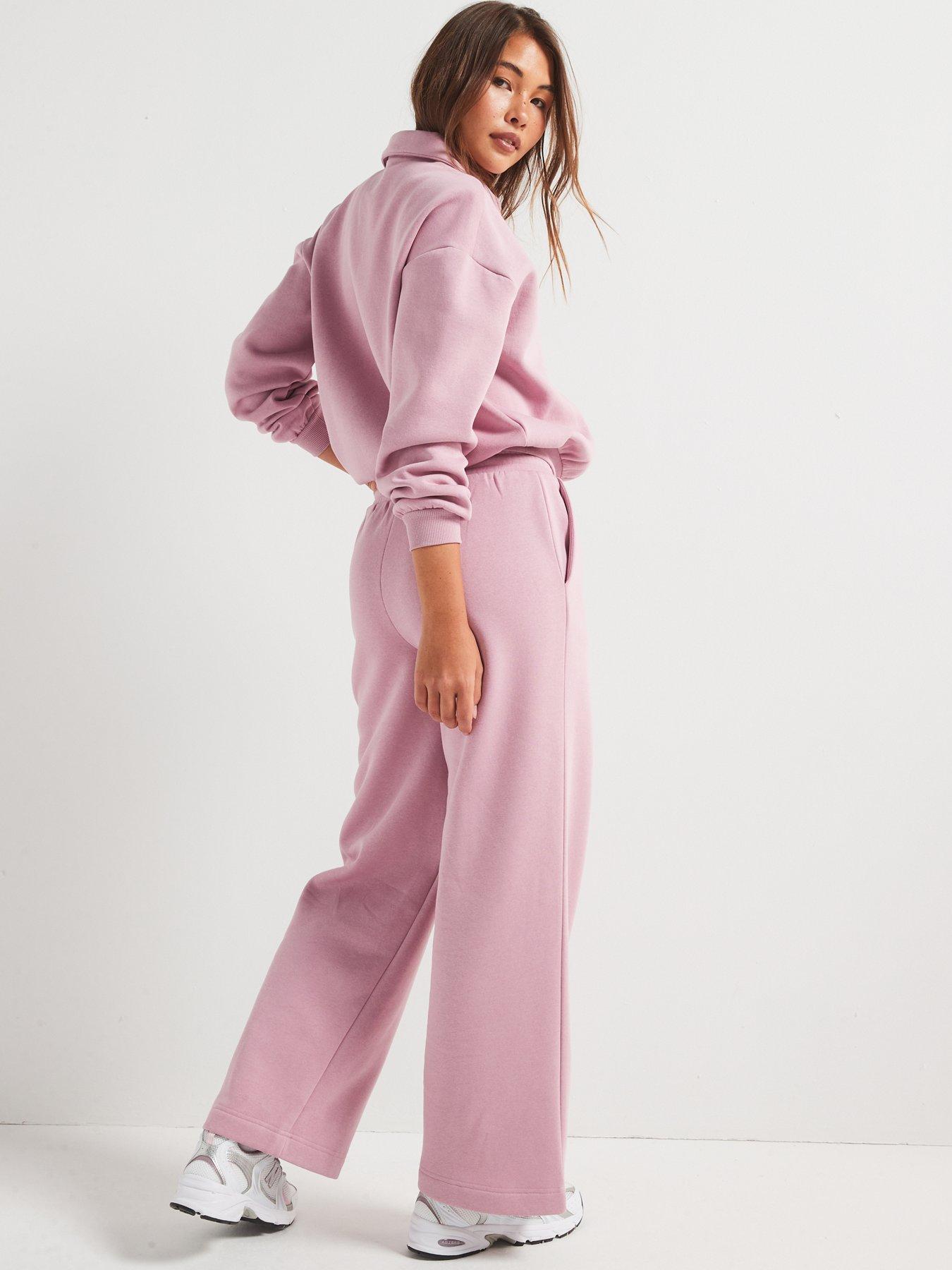 v-by-very-co-ord-collar-graphic-pinkstillFront