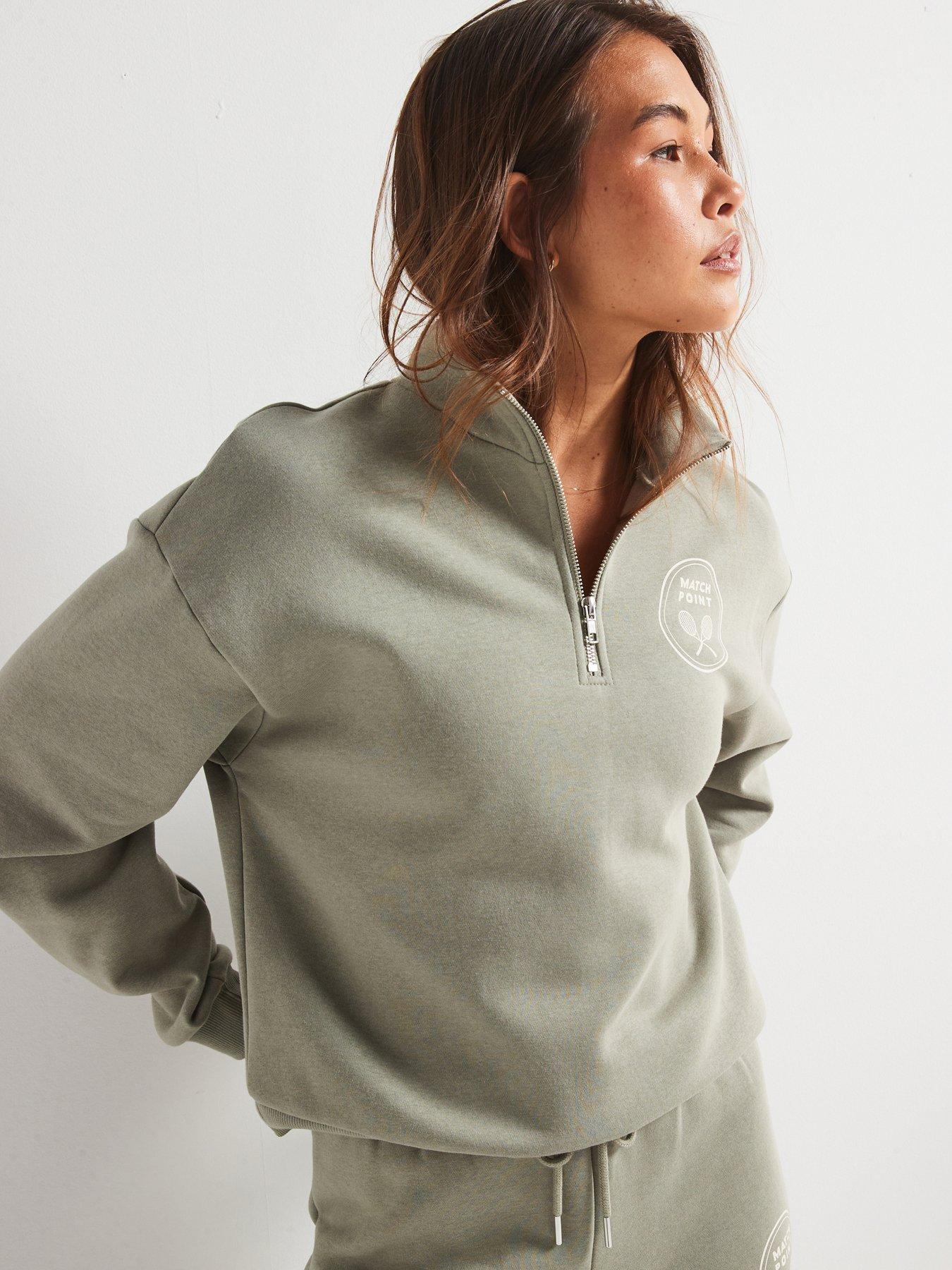 v-by-very-co-ord-half-zip-graphic-sage