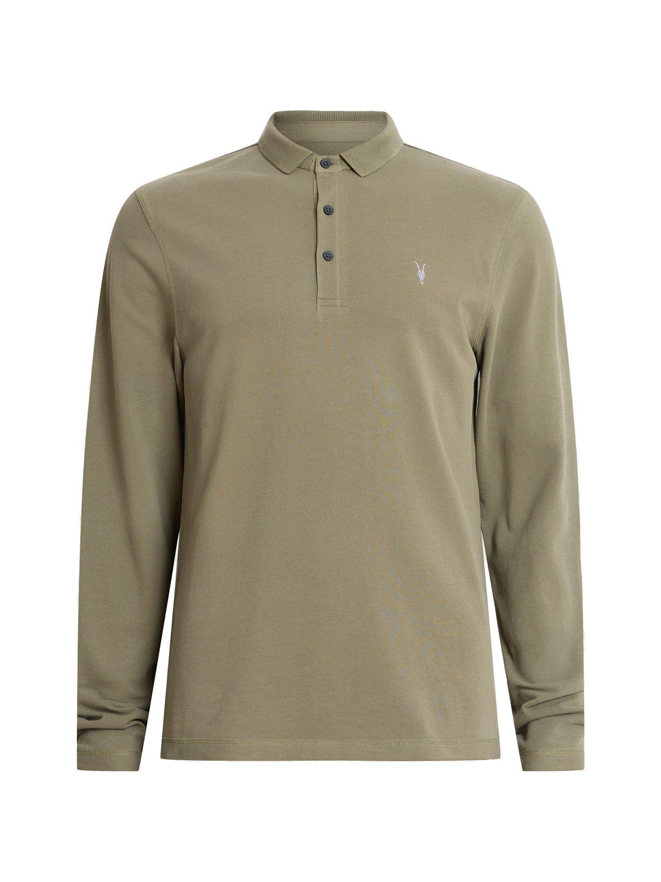 allsaints-allsaints-reform-long-sleeve-polo-shirt-greendetail