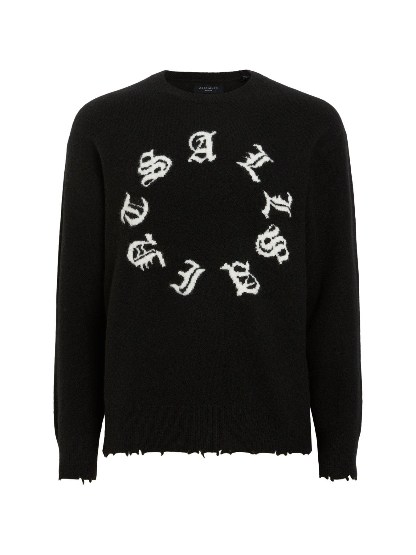 allsaints-allsaints-scripture-crew-neck-knitted-jumper-blackdetail