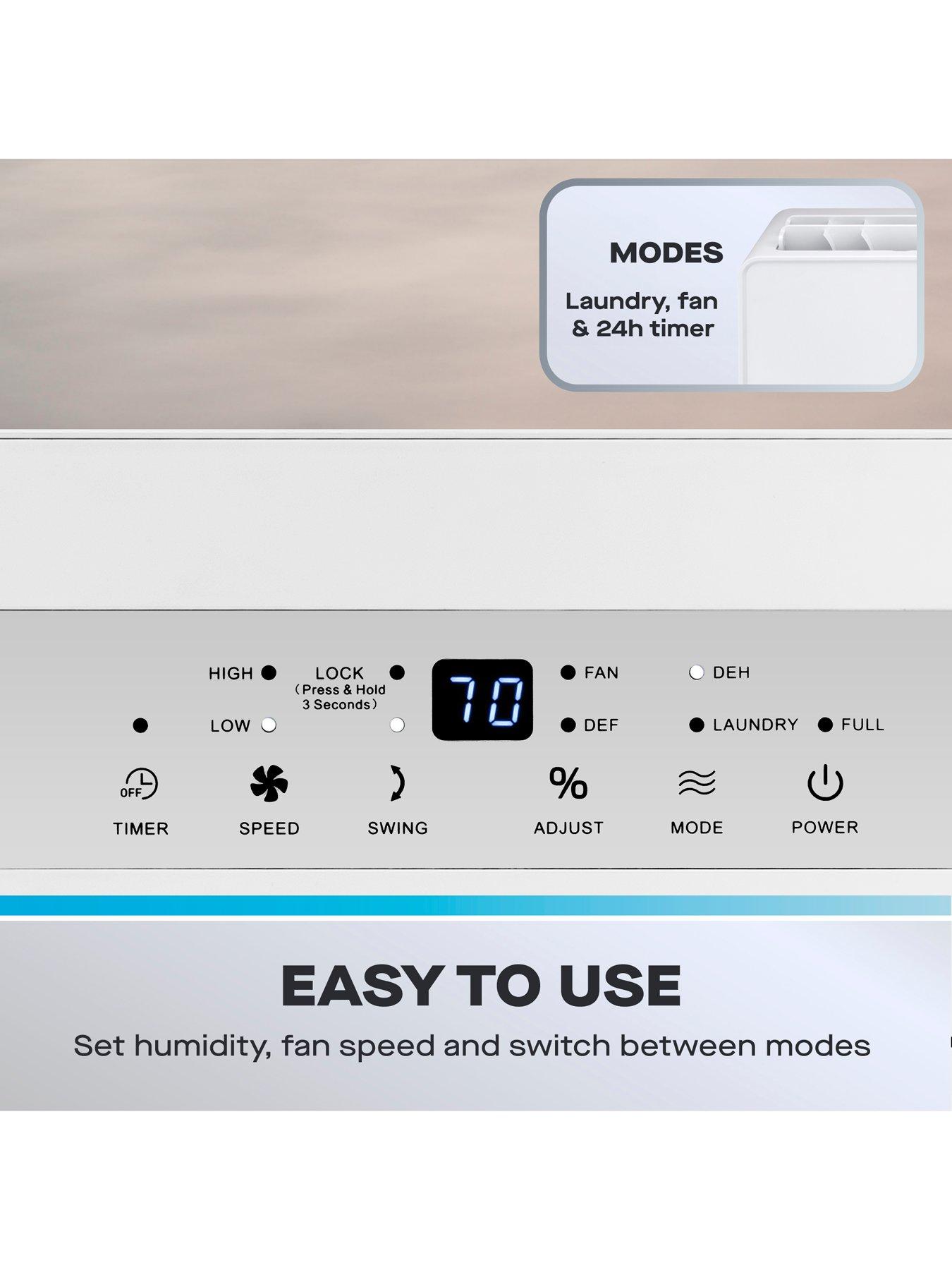 Image 5 of 6 of Daewoo 20L Dehumidifier