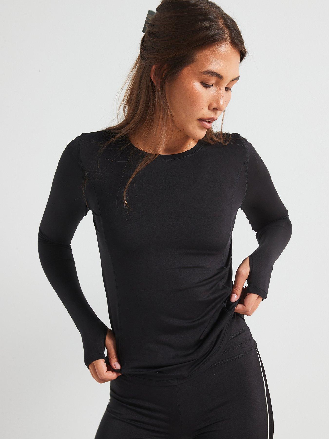 v-by-very-long-sleeve-crew-neck-sports-top-black