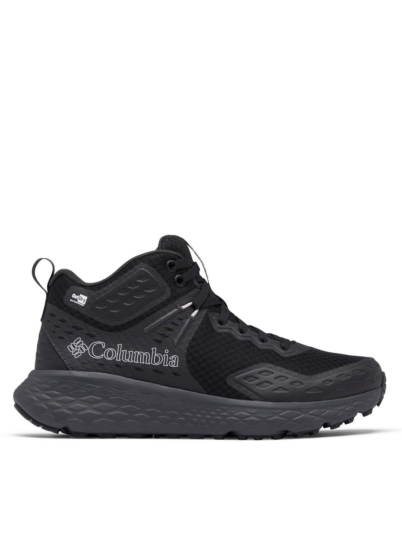Columbia Mens Konos Trs Outdry Waterproof Mid Hiking Boots - Black