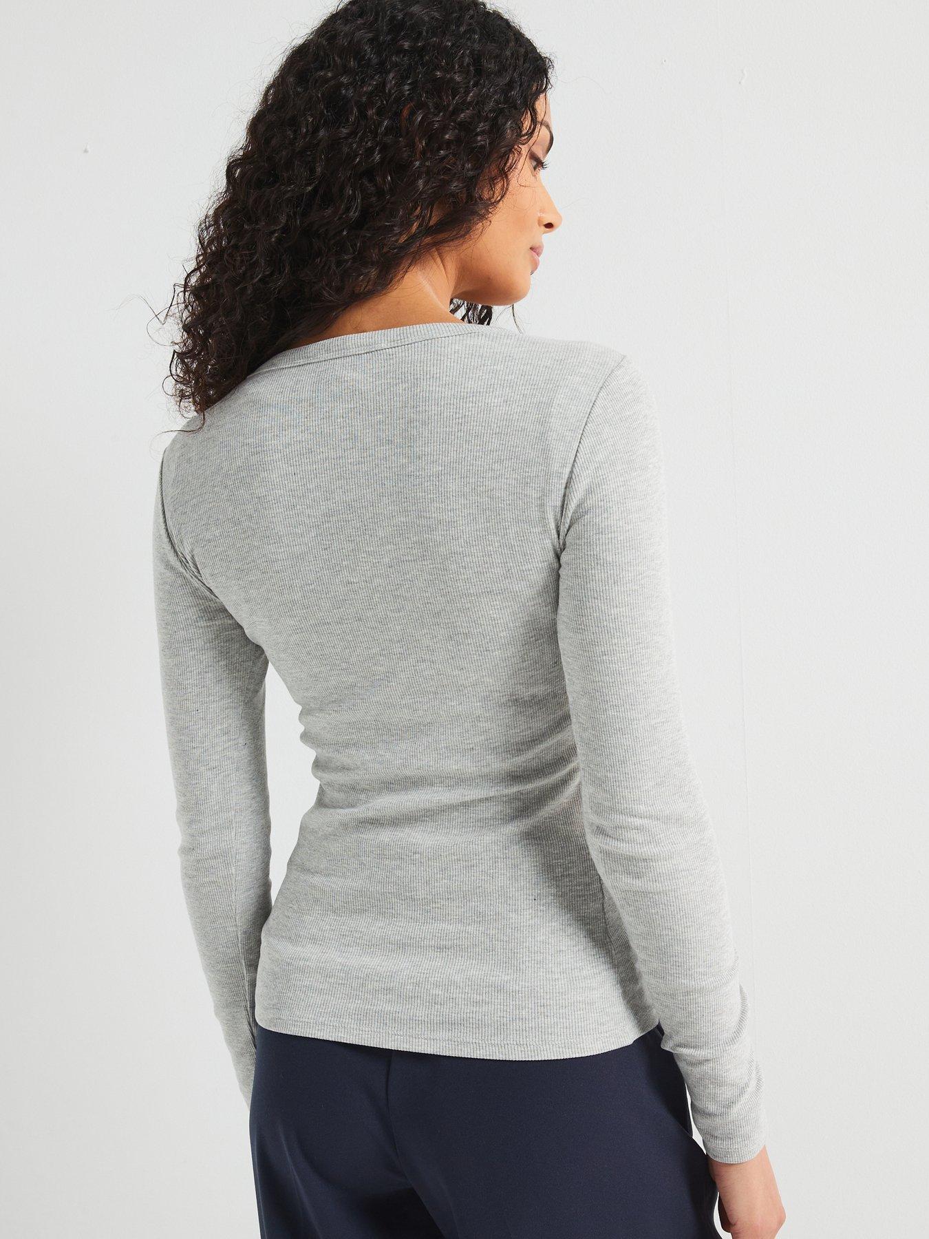 v-by-very-everyday-long-sleeve-rib-t-shirt-greystillFront