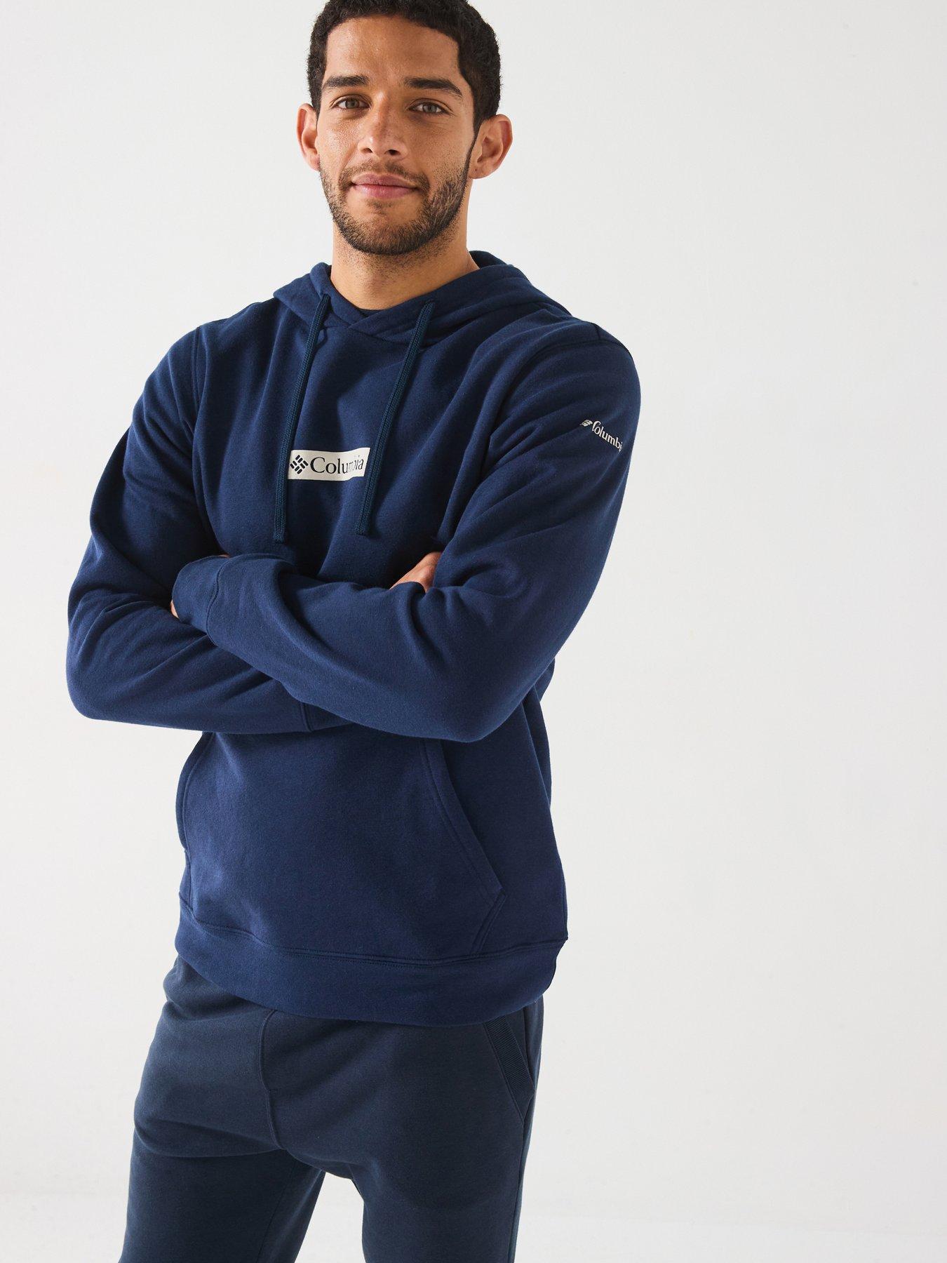 Columbia Mens Columbia Trek Hoodie - Blue