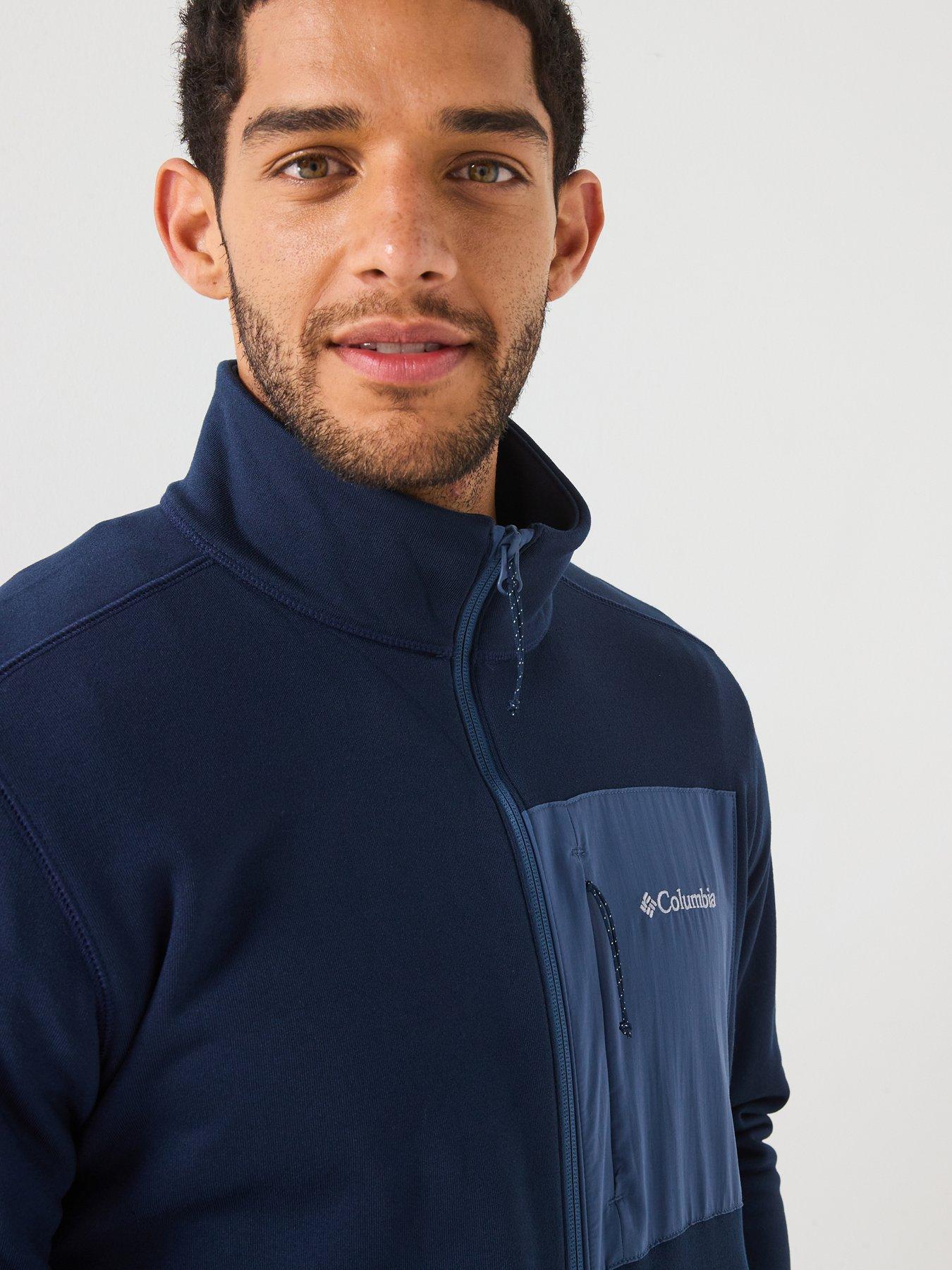 columbia-mens-columbia-hike-full-zip-fleece-bluedetail