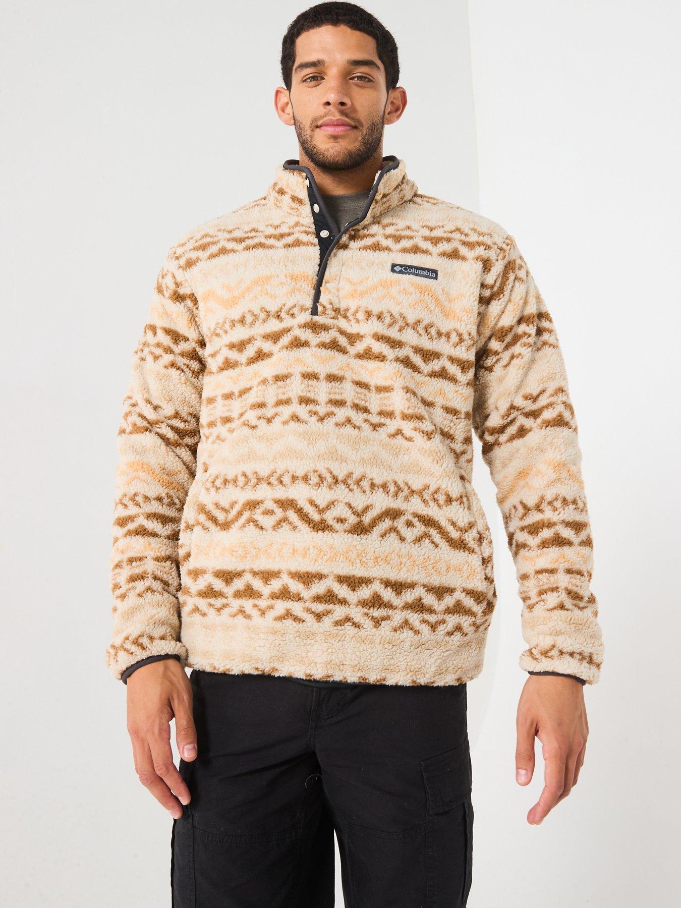 columbia-mens-rugged-ridge-half-snap-fleece-beige-printdetail