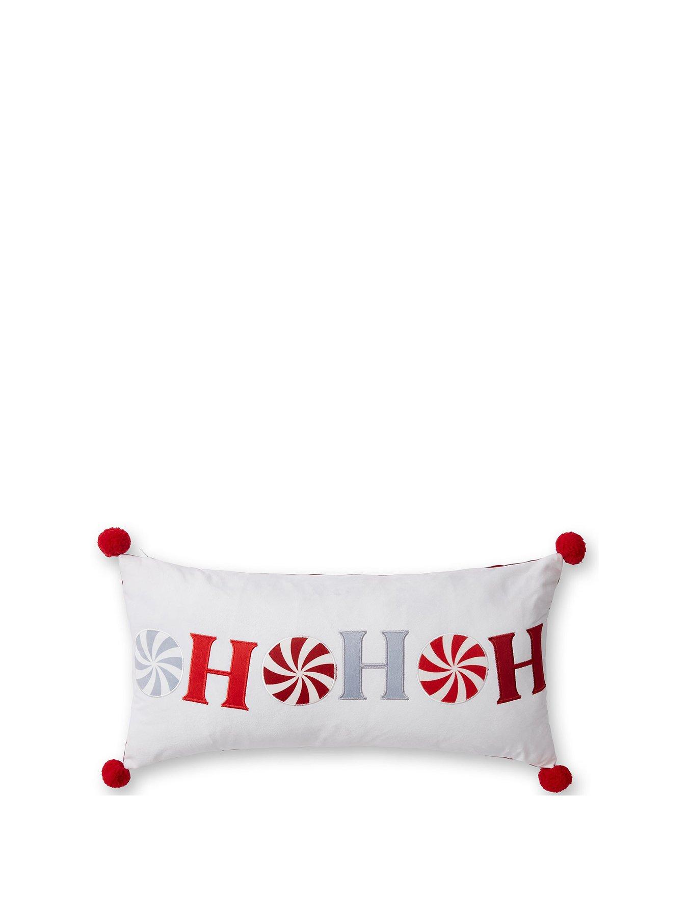 catherine-lansfield-ho-ho-ho-filled-cushion--30-x-60cm-whiteredstillFront