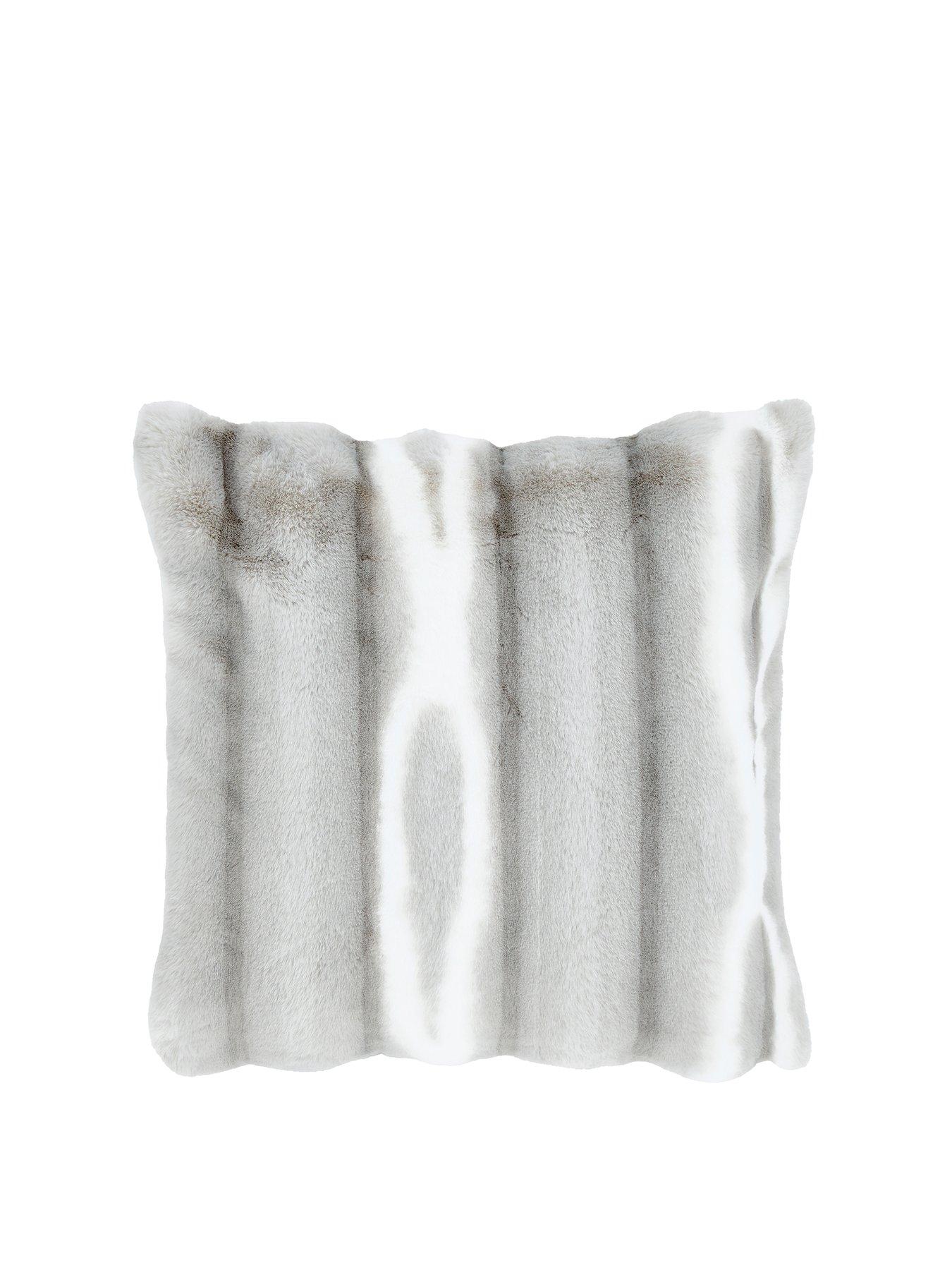 catherine-lansfield-flint-faux-fur-cushionstillFront