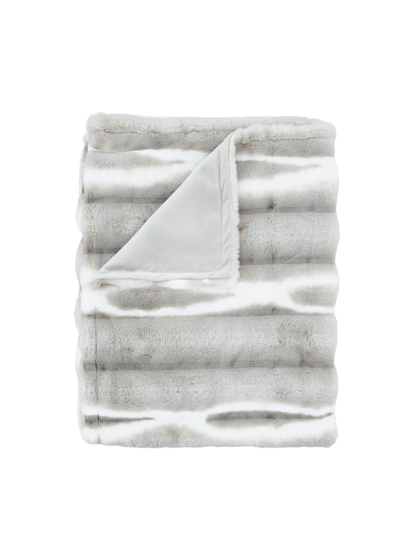 undefined Flint Faux Fur Throw