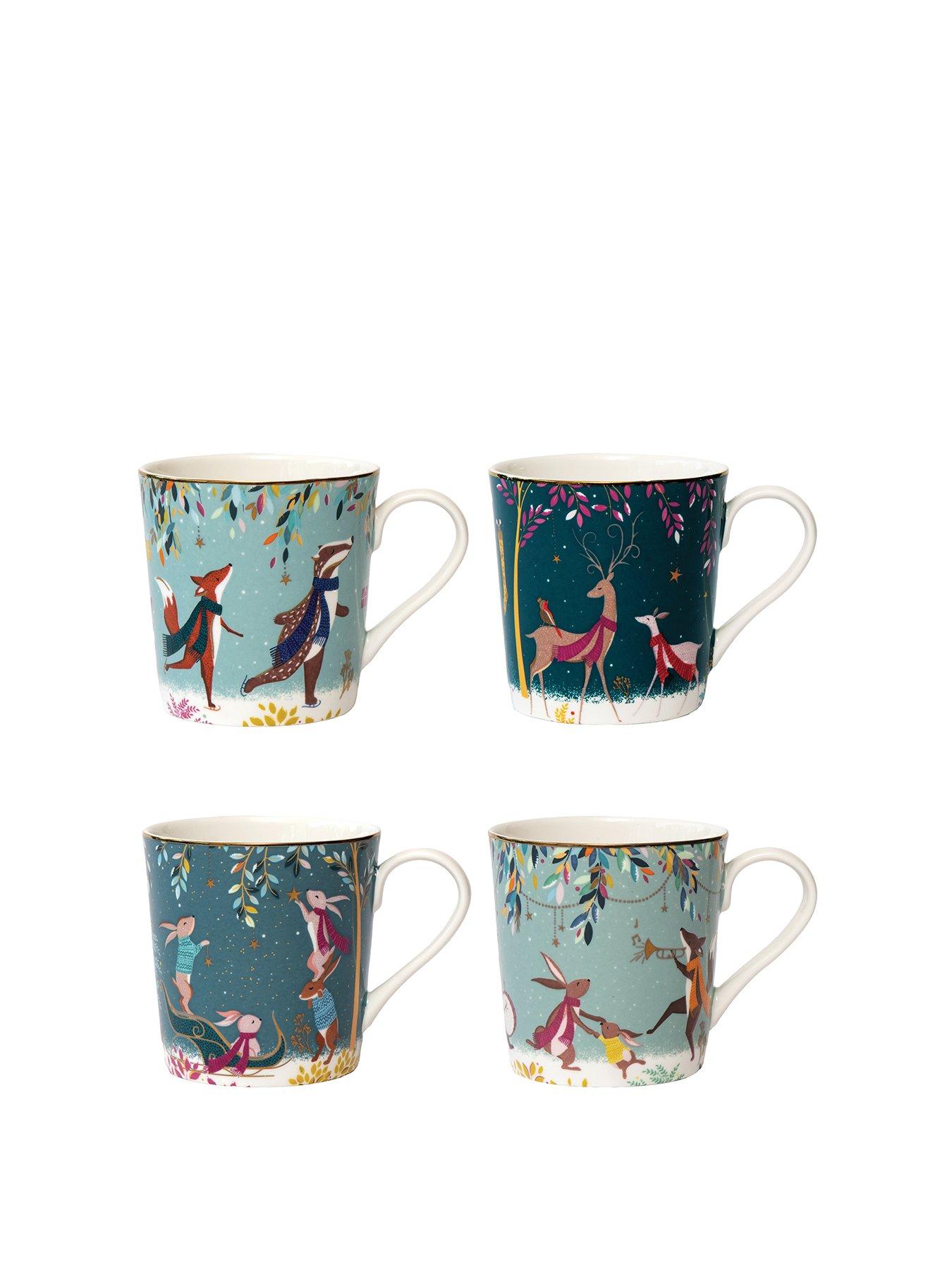 sara-miller-woodland-tales-set-of-4-mugsstillFront