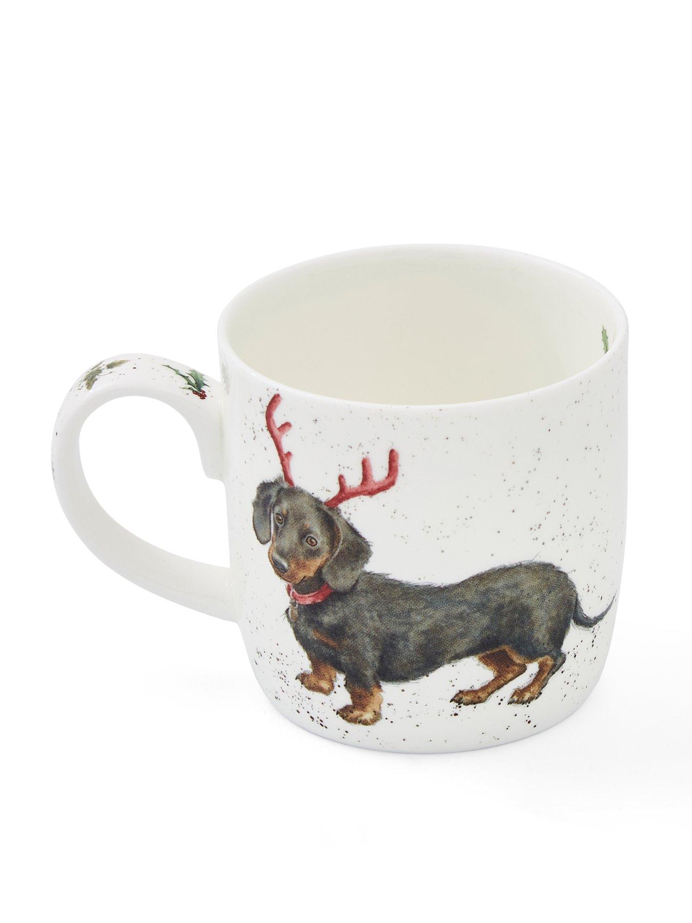 royal-worcester-wrendale-dachshund-through-the-snow-mugback