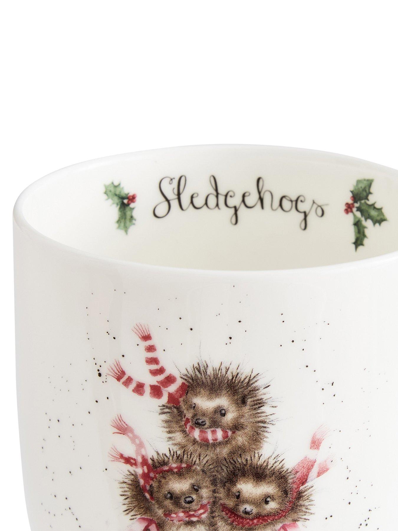 Image 5 of 6 of ROYAL WORCESTER Wrendale Sledgehogs Mug