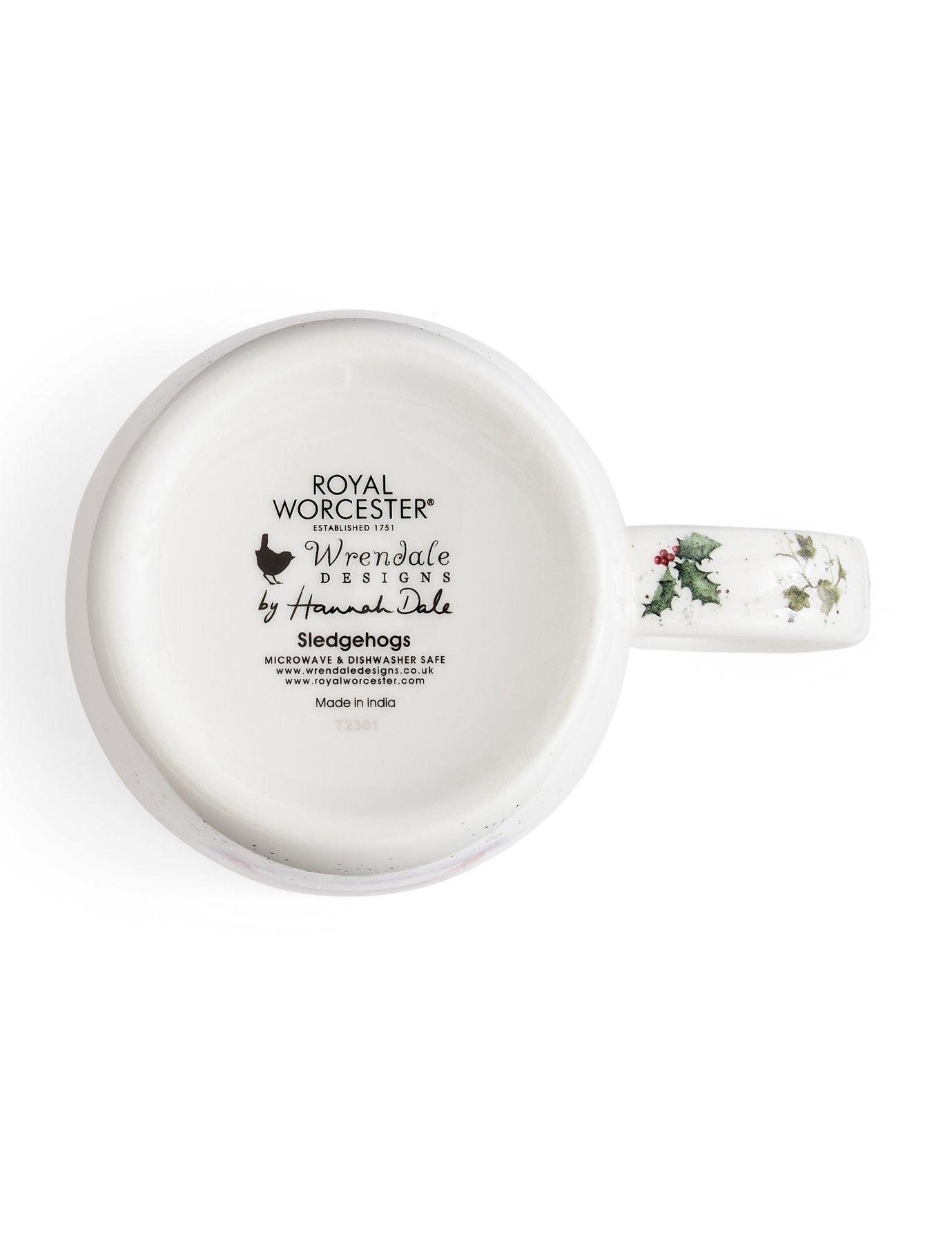 Image 6 of 6 of ROYAL WORCESTER Wrendale Sledgehogs Mug