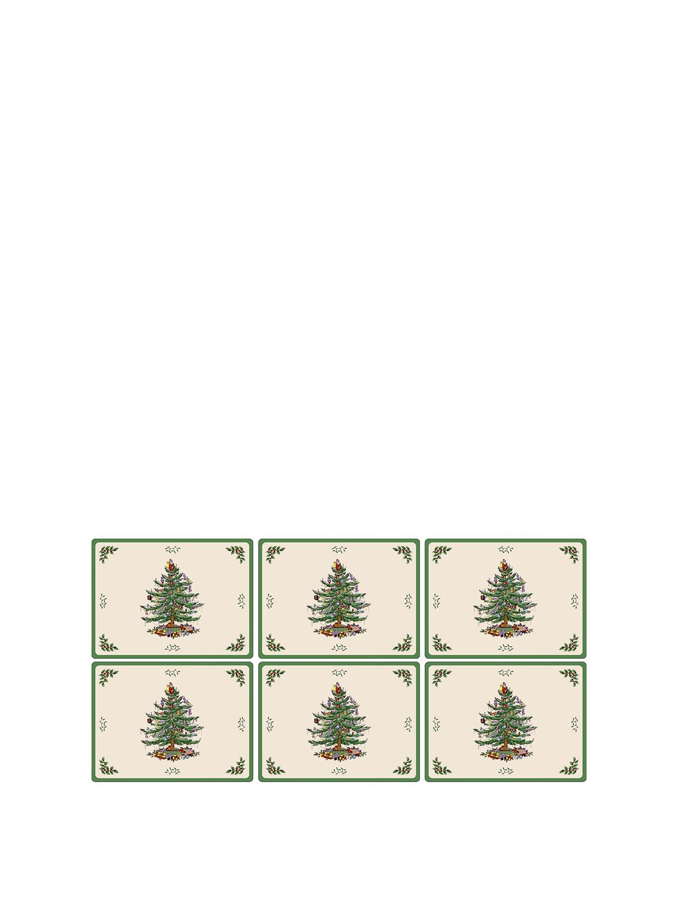 pimpernel-christmas-tree-placemats-set-of-6stillFront