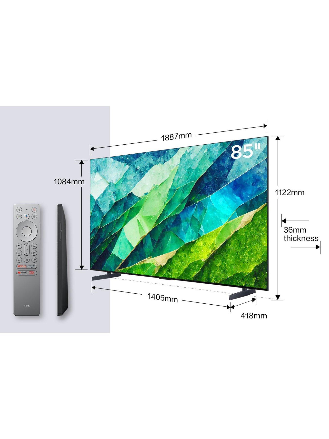 Image 5 of 7 of TCL TCL 85C855K, 85 inch, 4K 144HZ QD-Mini LED Google TV with Game Master Pro 3.0.0