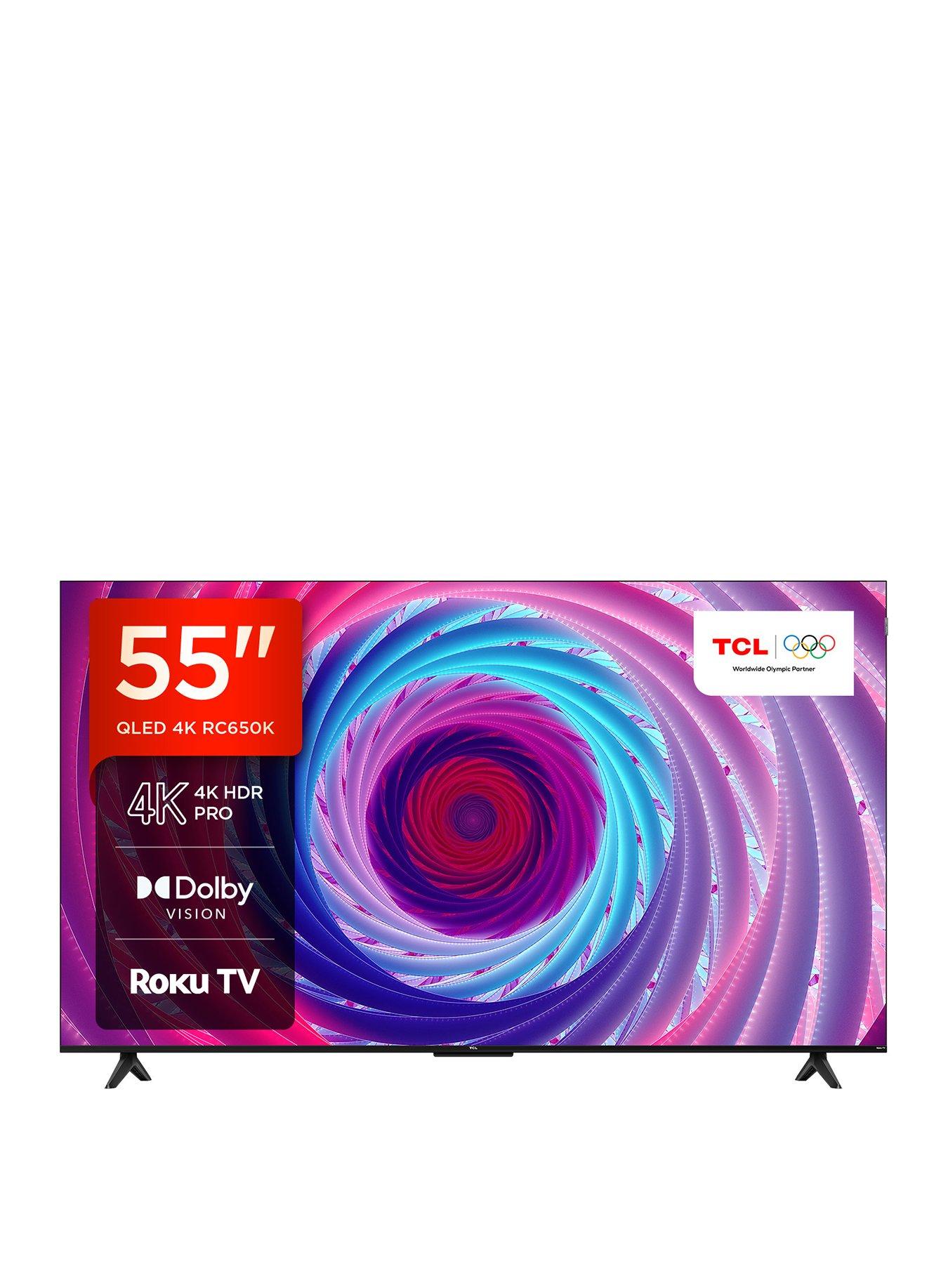 tcl-55rc650knbsproku-tv-55-inch-4k-ultra-hd-hdr-qled-smartnbsptvfront